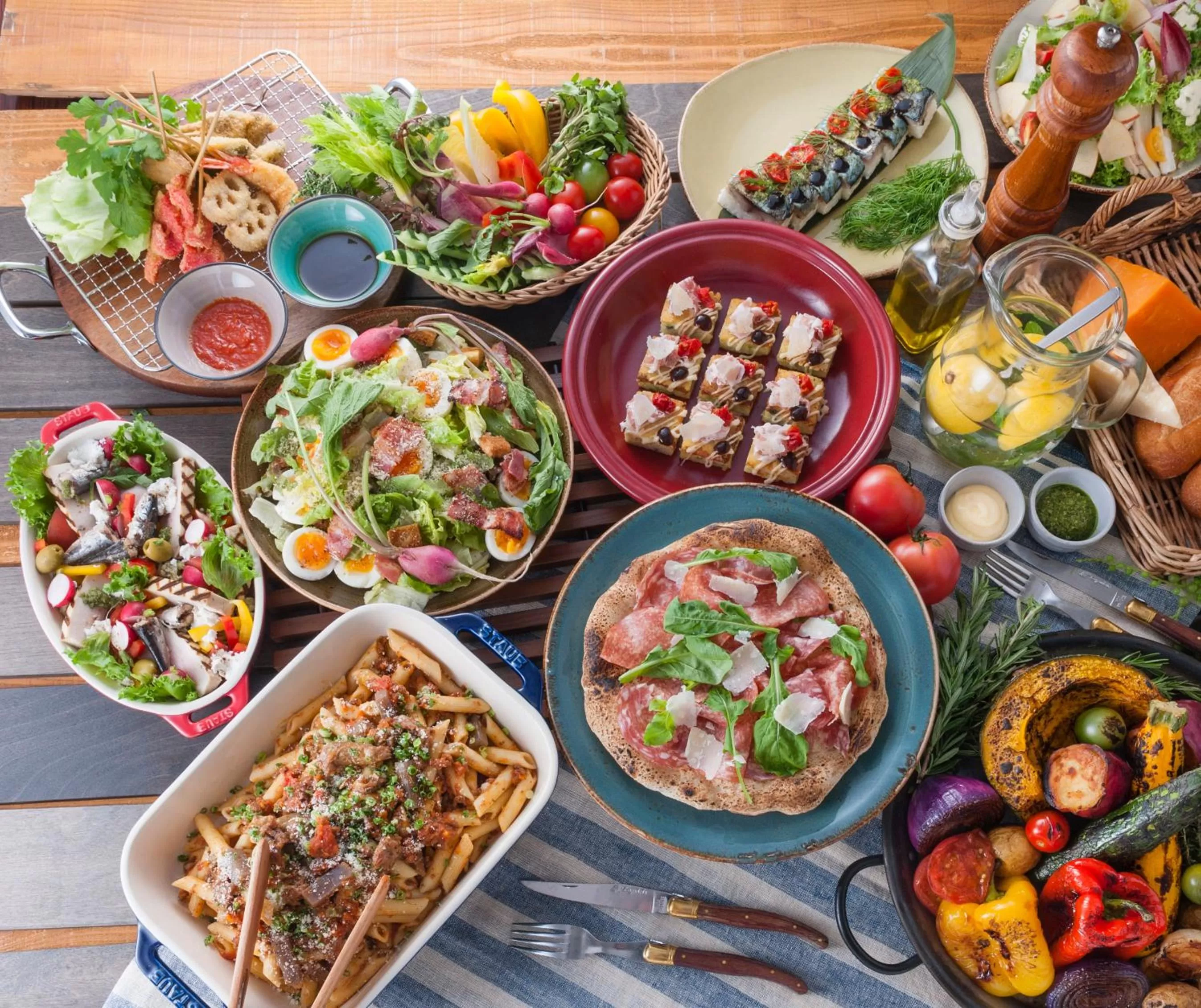 Buffet breakfast in Hotel Vischio Osaka-JR Hotel Group