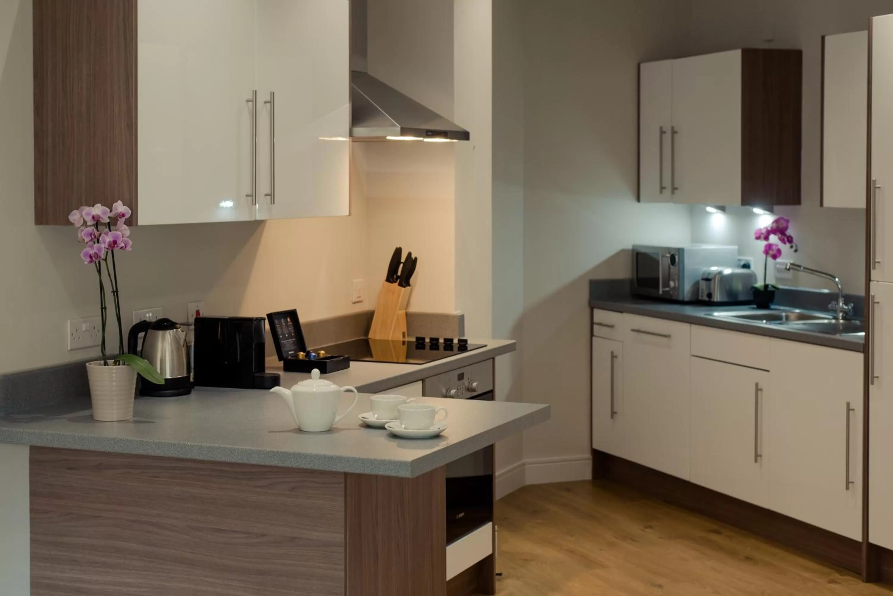 Kitchen/Kitchenette in PREMIER SUITES PLUS Glasgow Bath Street