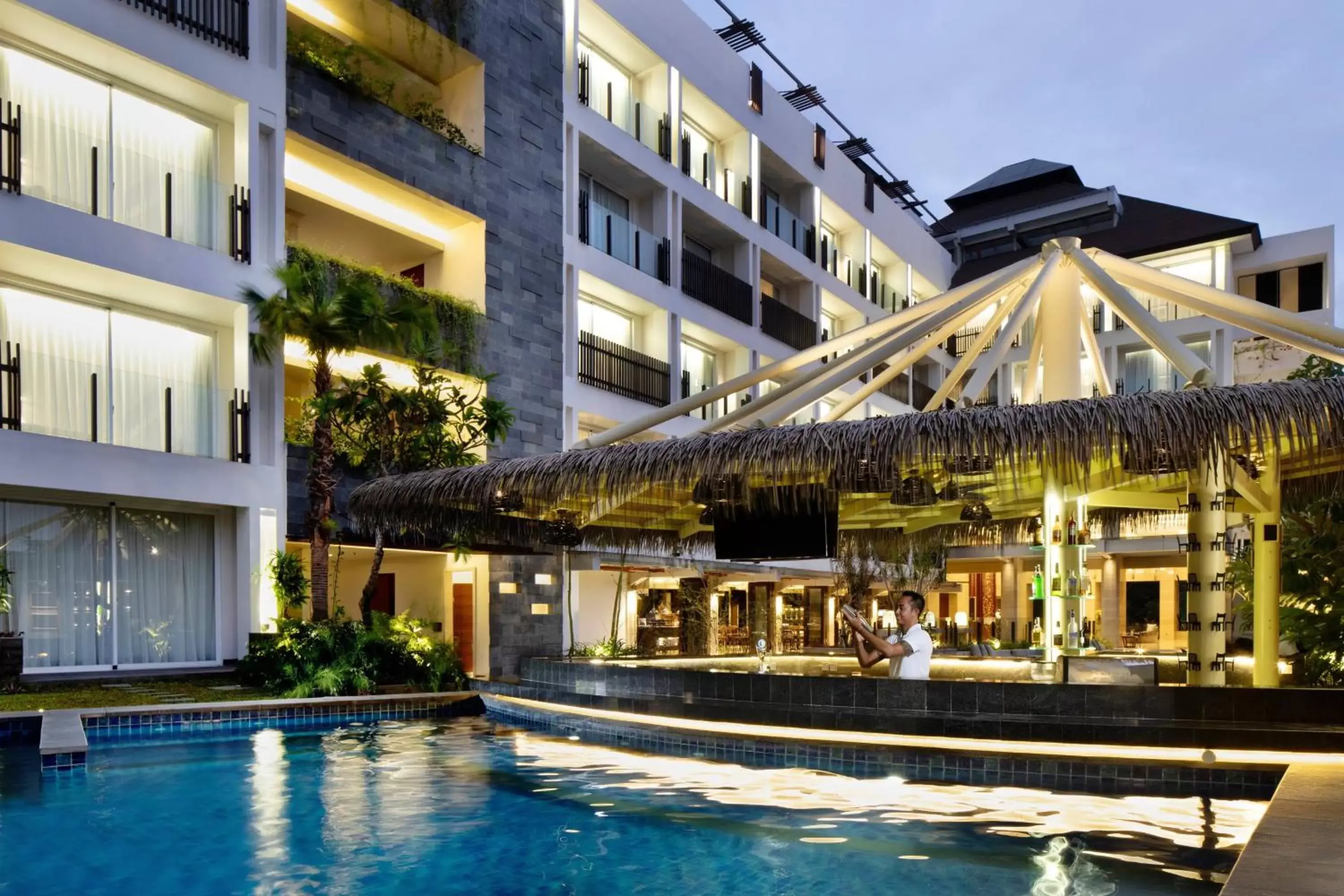 Swimming Pool in Fairfield by Marriott Bali Legian
