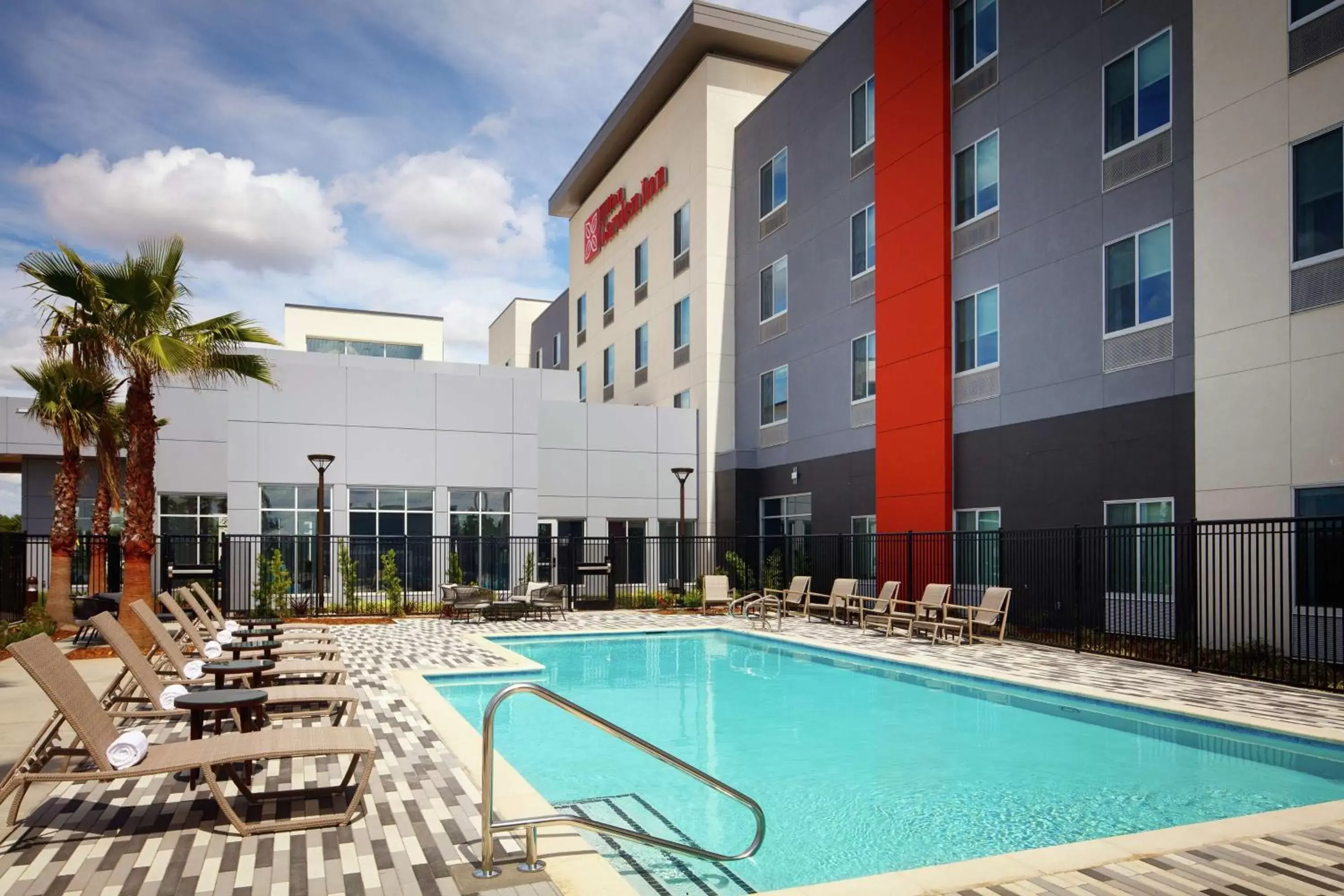 Pool view, Swimming Pool in Hilton Garden Inn Sacramento Airport Natomas