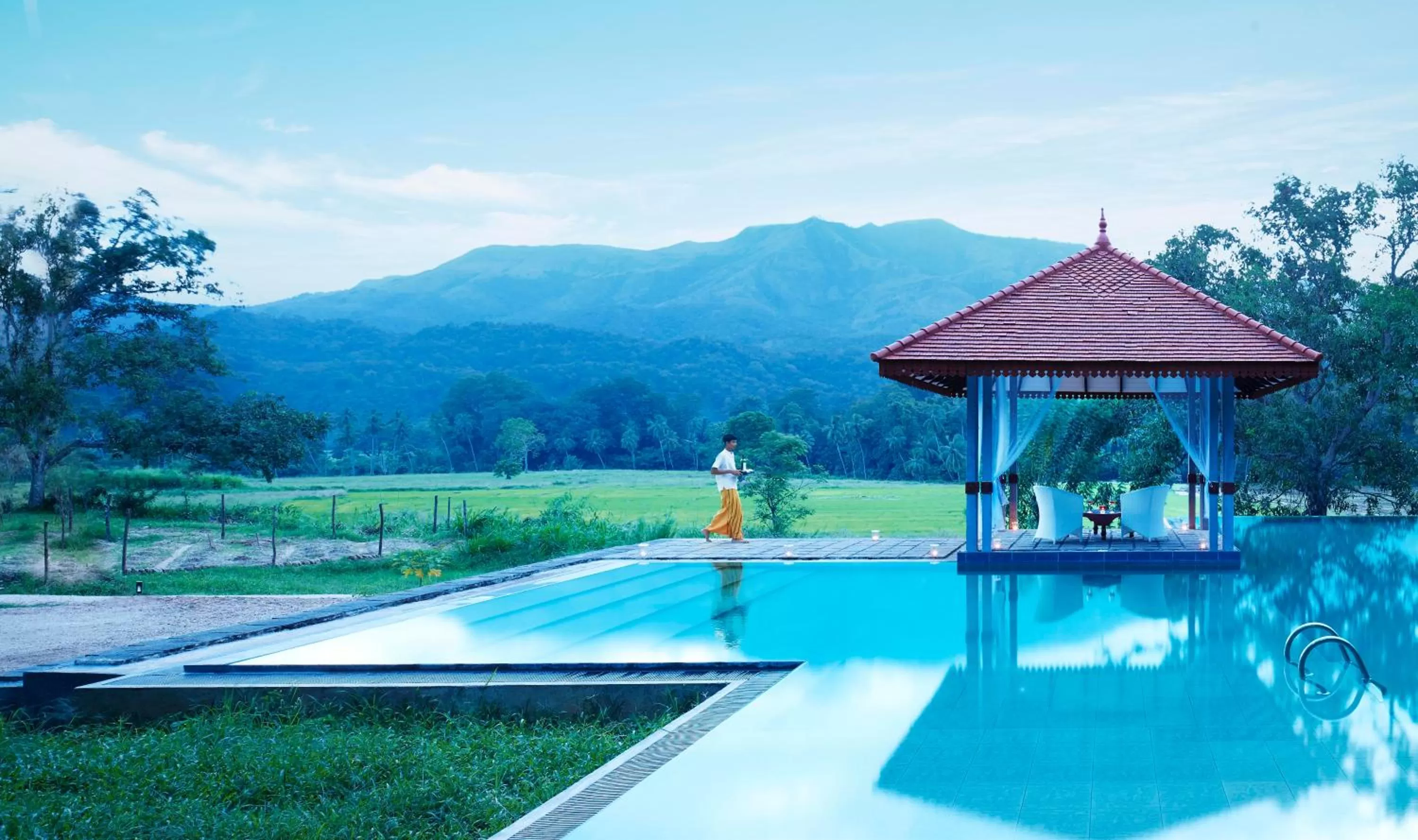 Swimming pool in Jetwing Kaduruketha