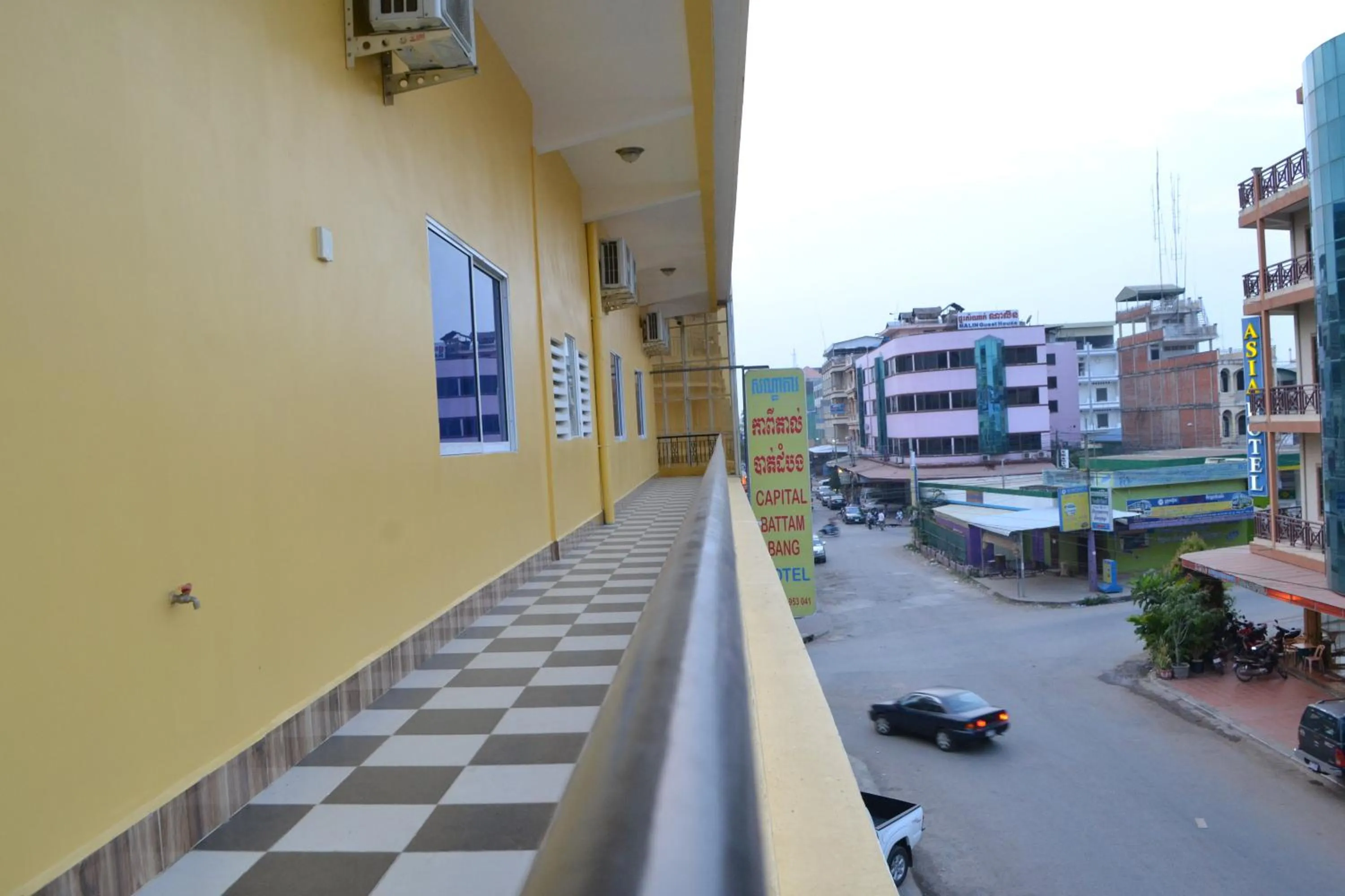 Balcony/Terrace in Capital Battambang Hotel