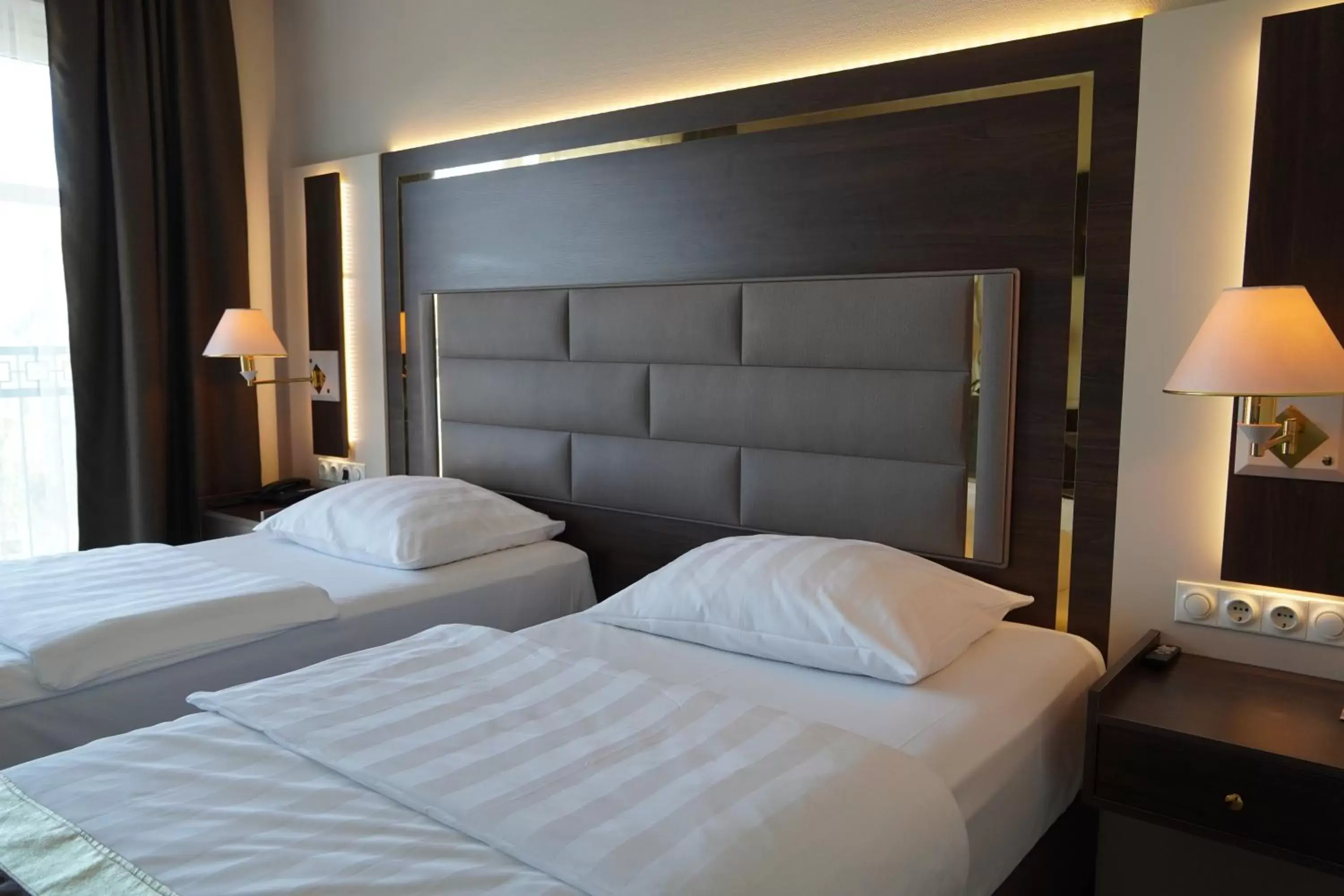 Bed in City Hotel Frankfurt Bad Vilbel