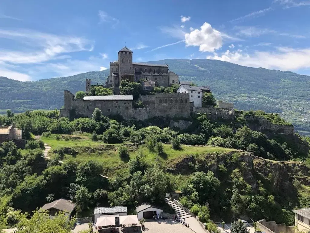 Nearby landmark, Bird's-eye View in Hotel Castel