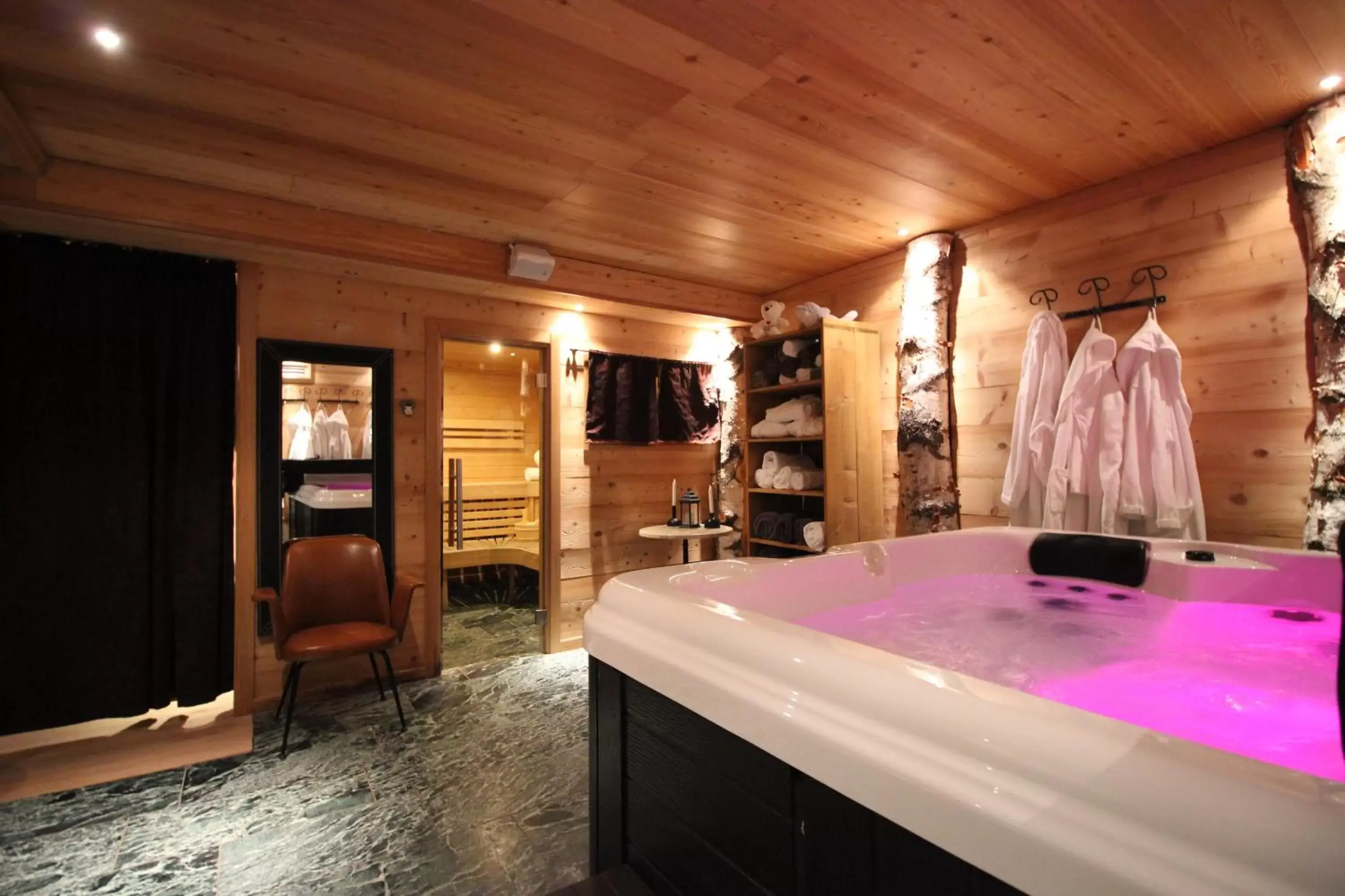 Hot Tub, Spa/Wellness in Hotell Millefiori- Alpine Event Lodge