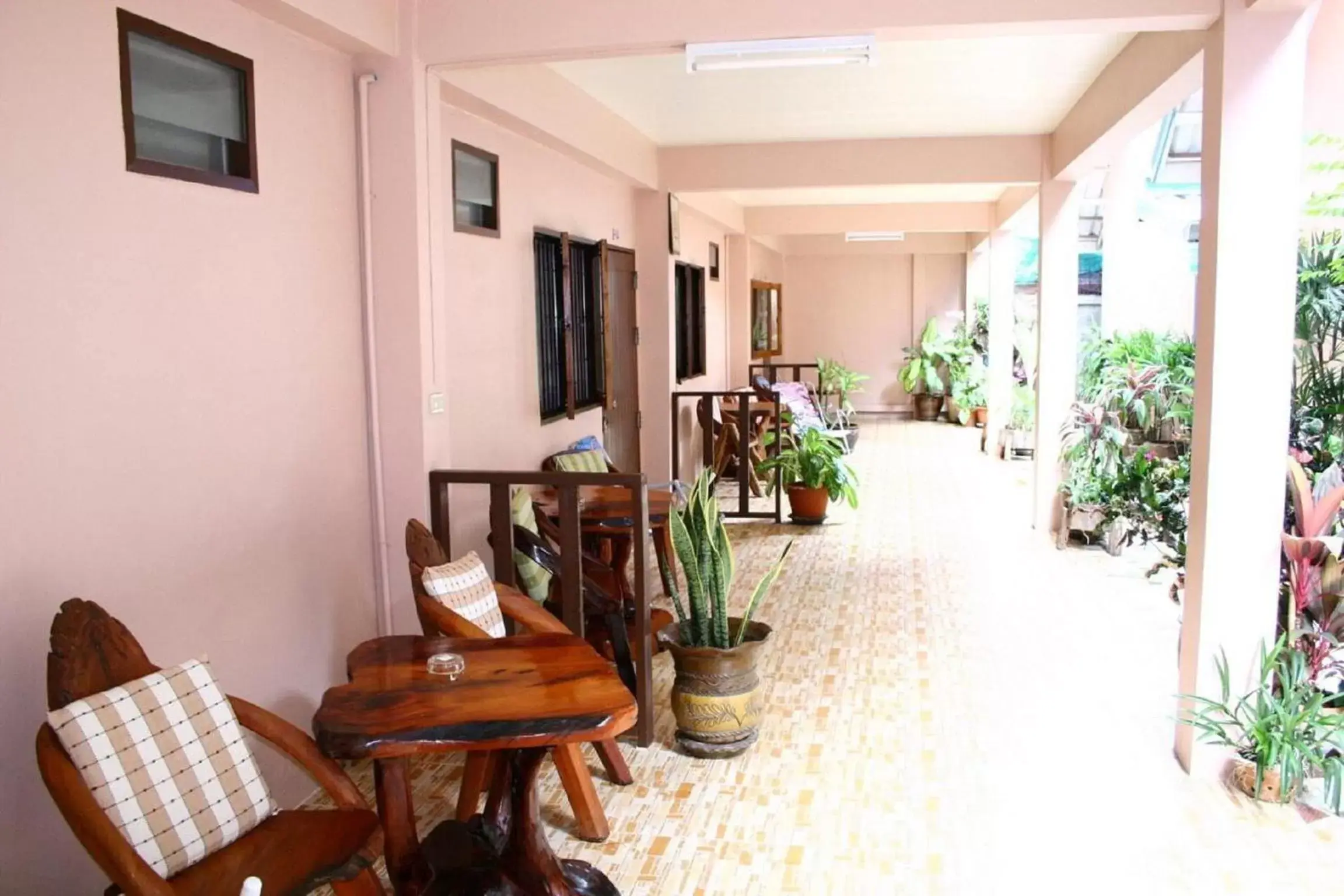 Balcony/Terrace in Pongphen Guesthouse - SHA Plus Certified