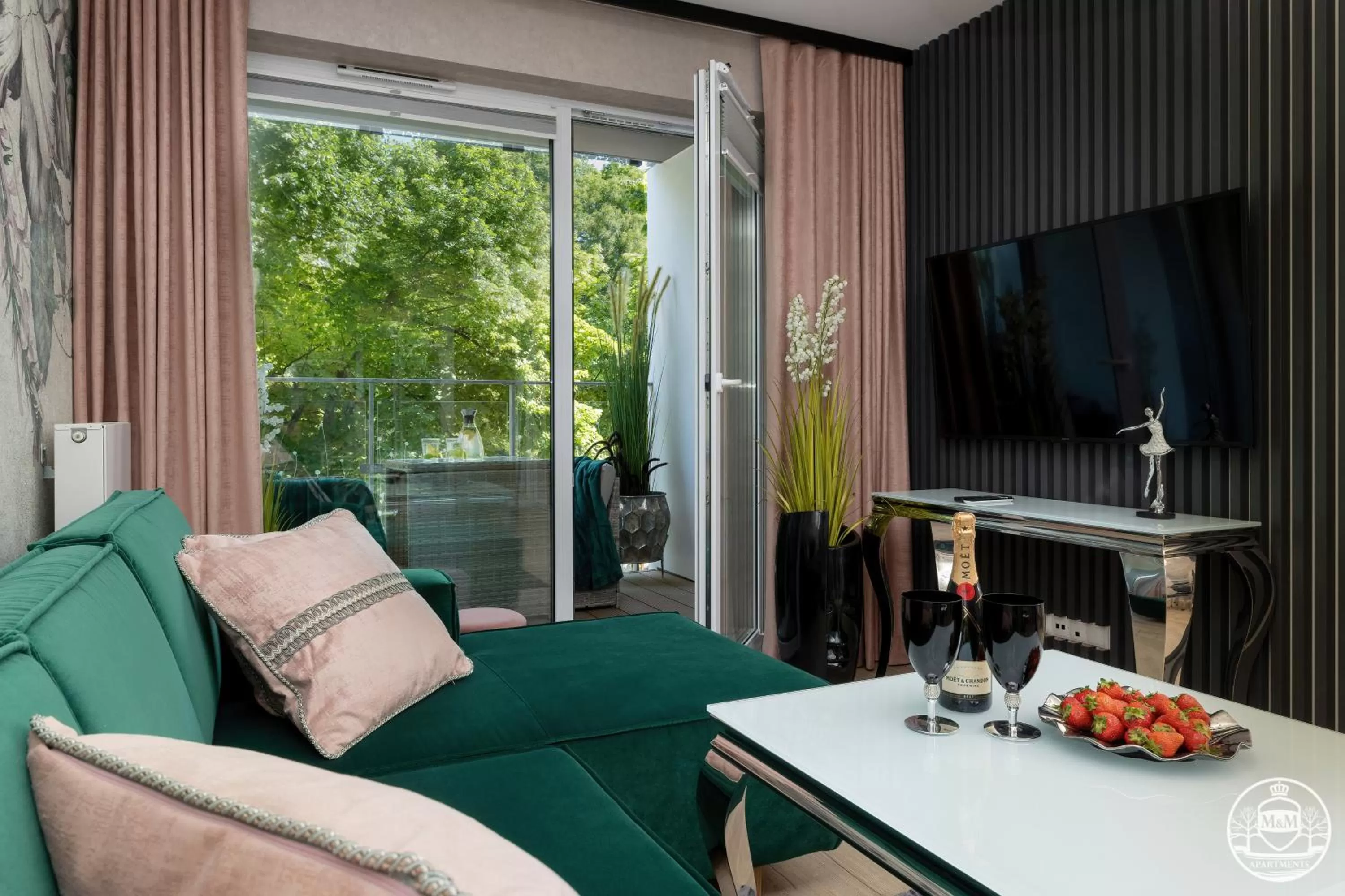 Living room in M&M-Spa&Art Bali, Nadmorskie Tarasy