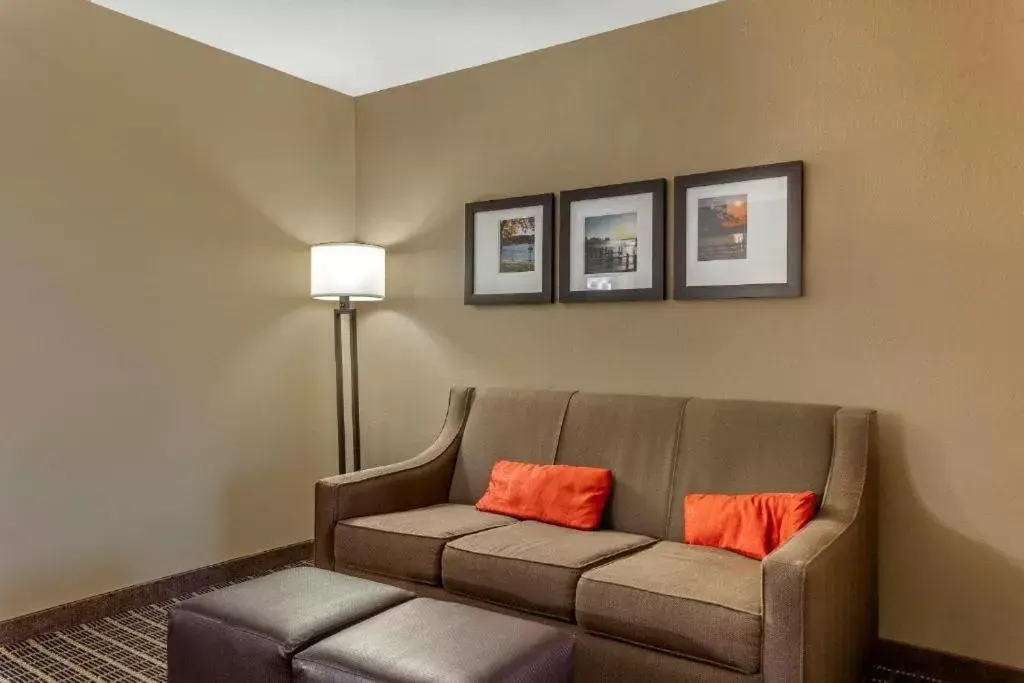 Seating Area in Comfort Suites Delavan - Lake Geneva Area