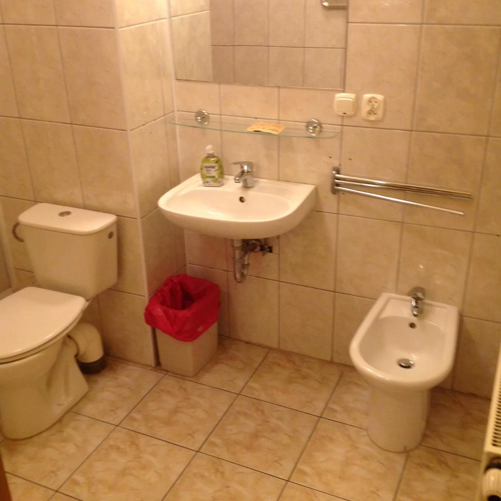 Bathroom in Hotelik Senator with access Kitchen - Adults Only