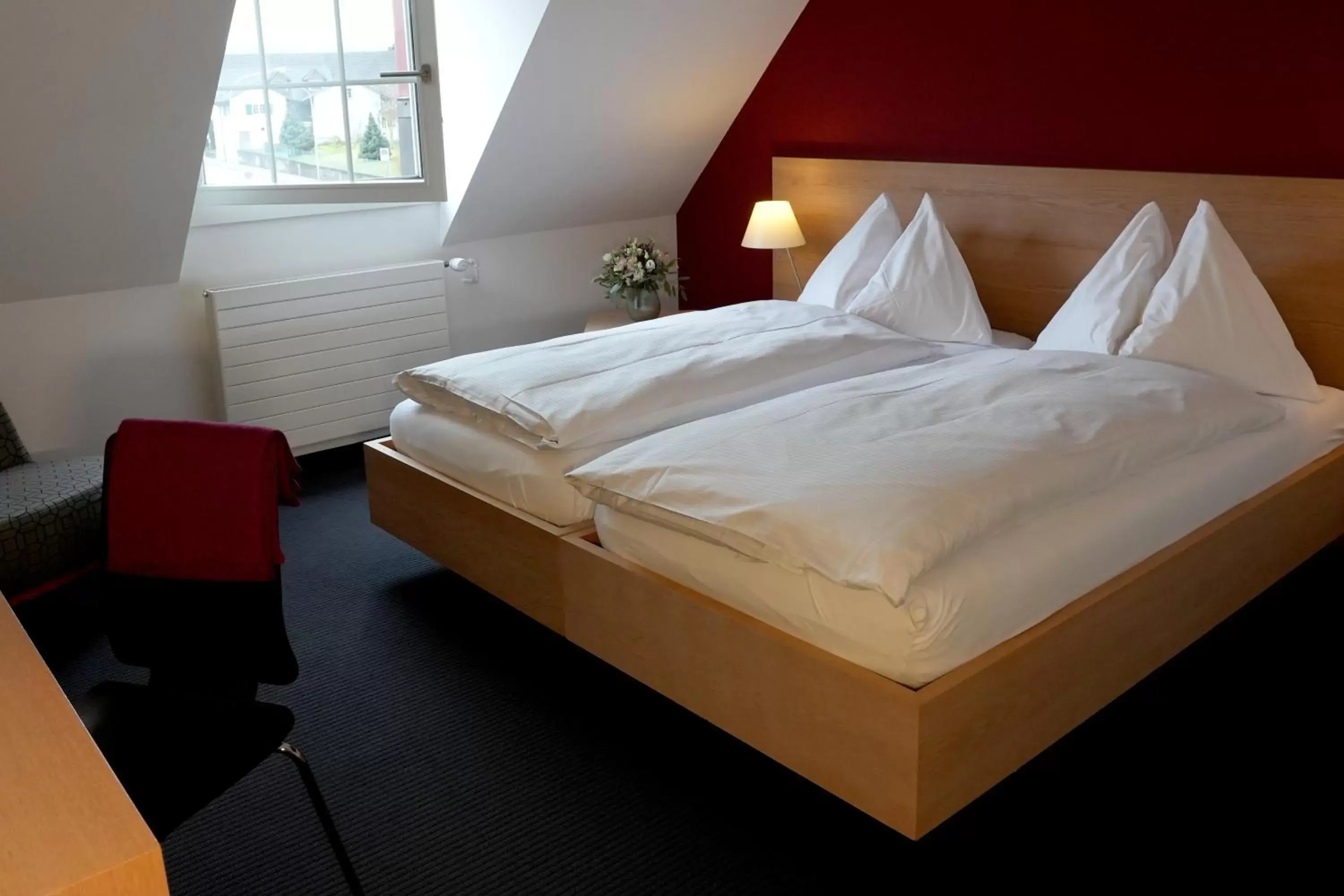 Bed in Hotel-Restaurant Löwen