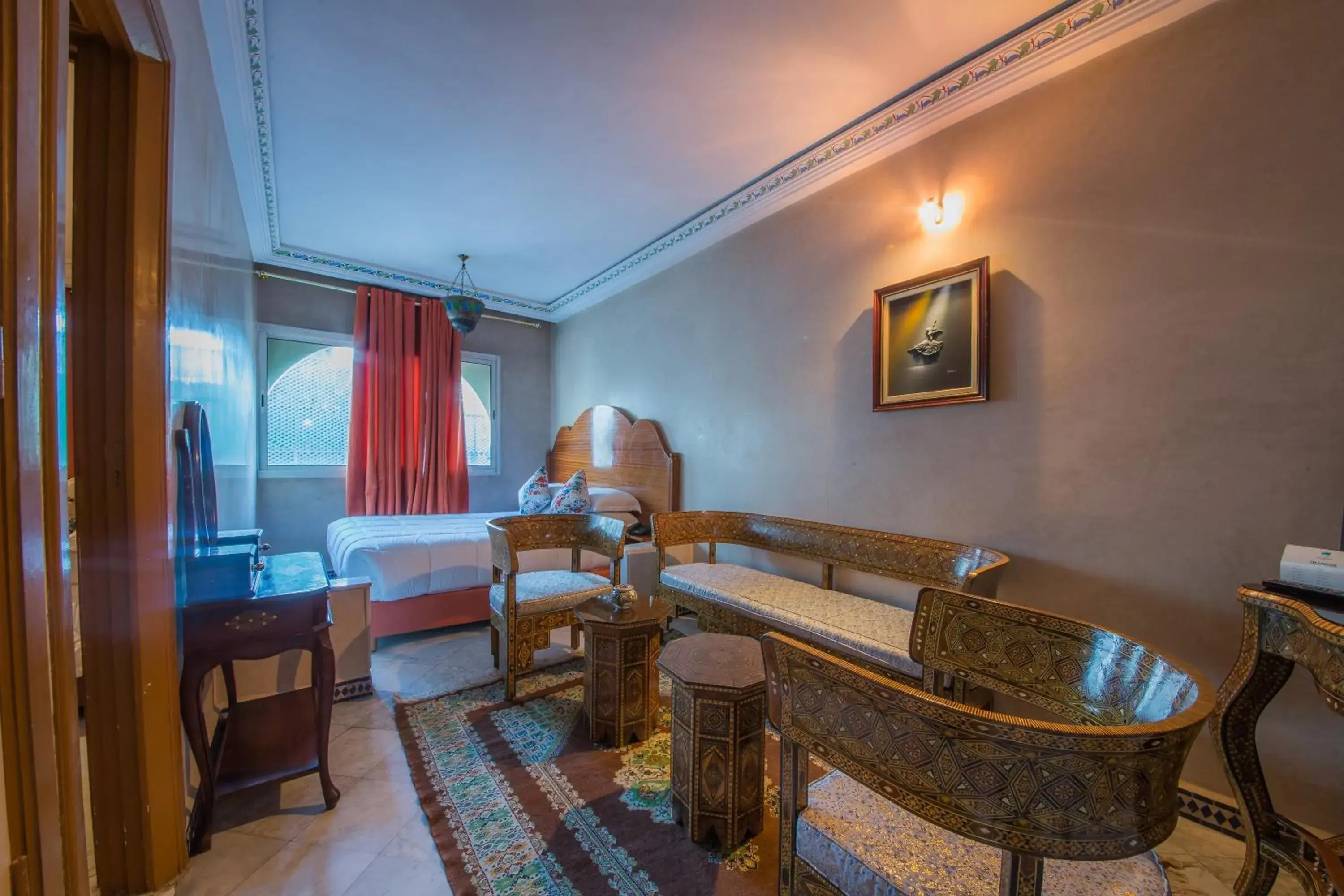 Bedroom, Dining Area in Menzeh Zalagh 2Boutique Hôtel & Sky