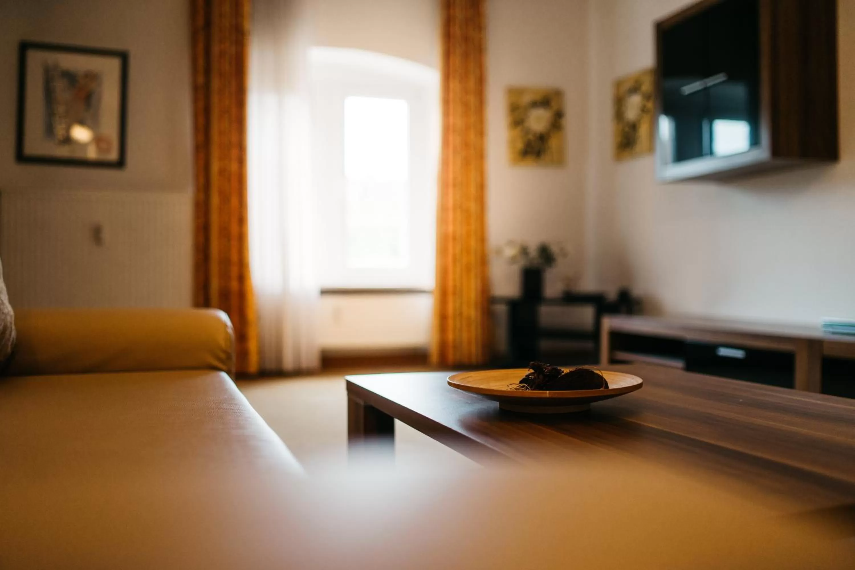 Living room in Hotel am Bahnhof