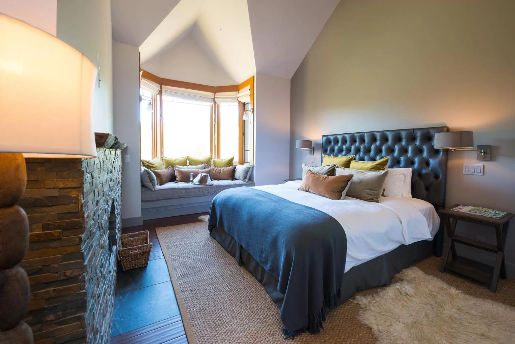 Bedroom, Bed in Olema House at Point Reyes