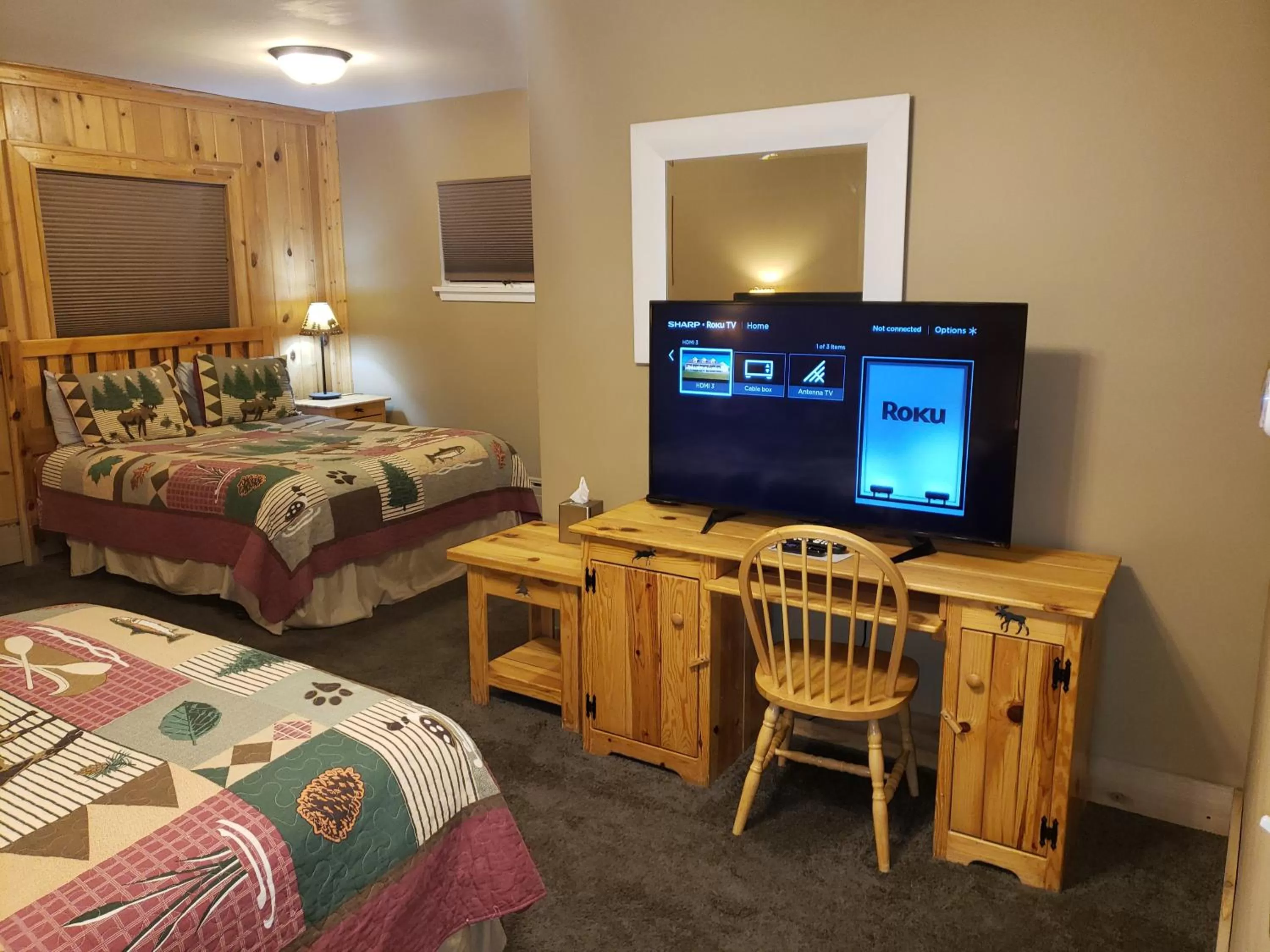 TV/Entertainment Center in Willard Munger Inn