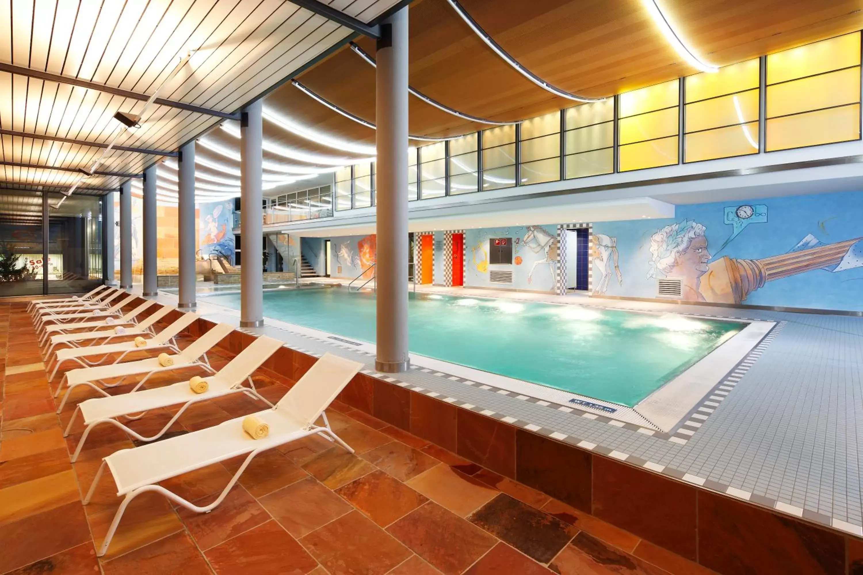 Swimming Pool in Hapimag Ferienwohnungen Interlaken