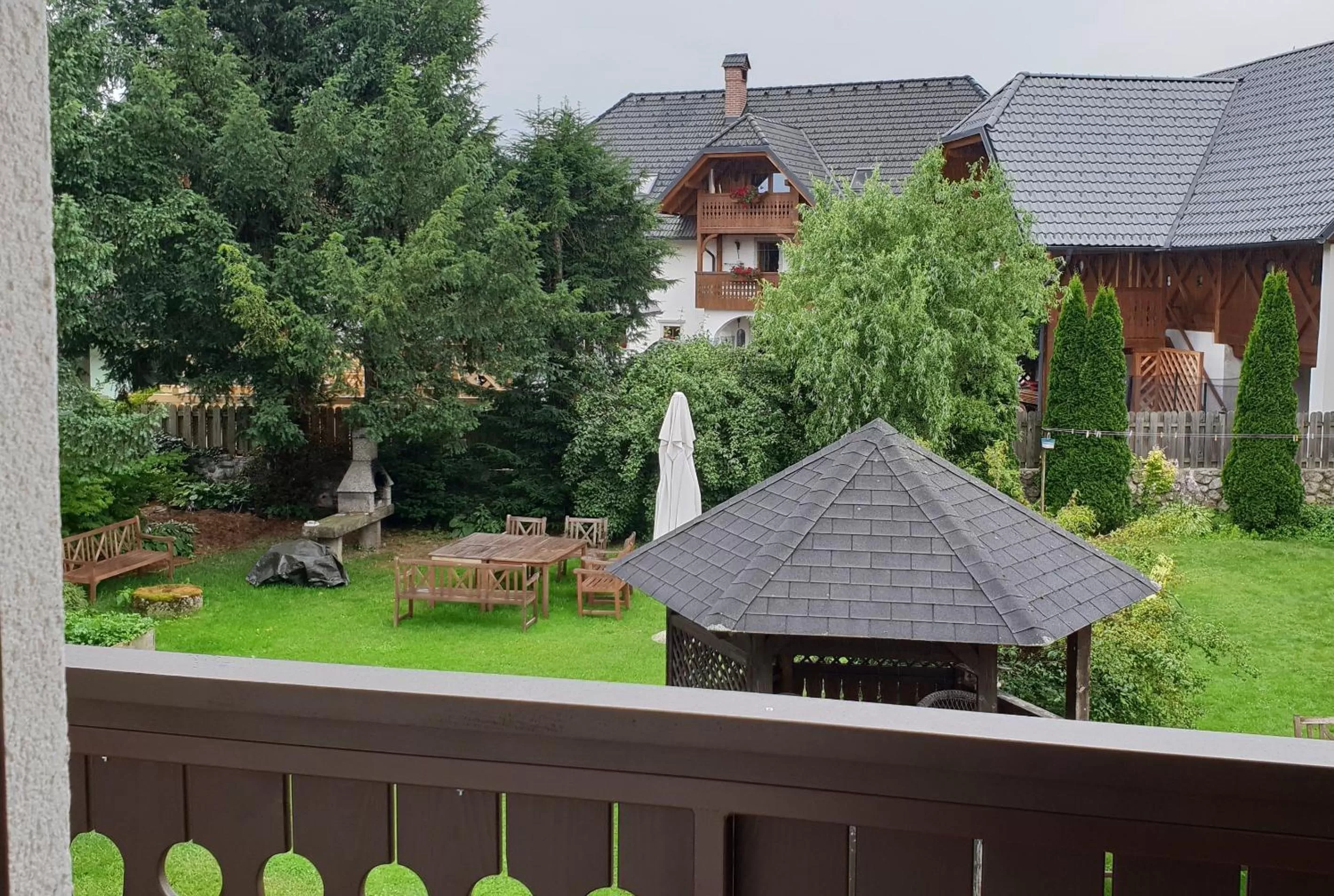 Garden view in Resort Vidmar near Bled - rooms Vidmar