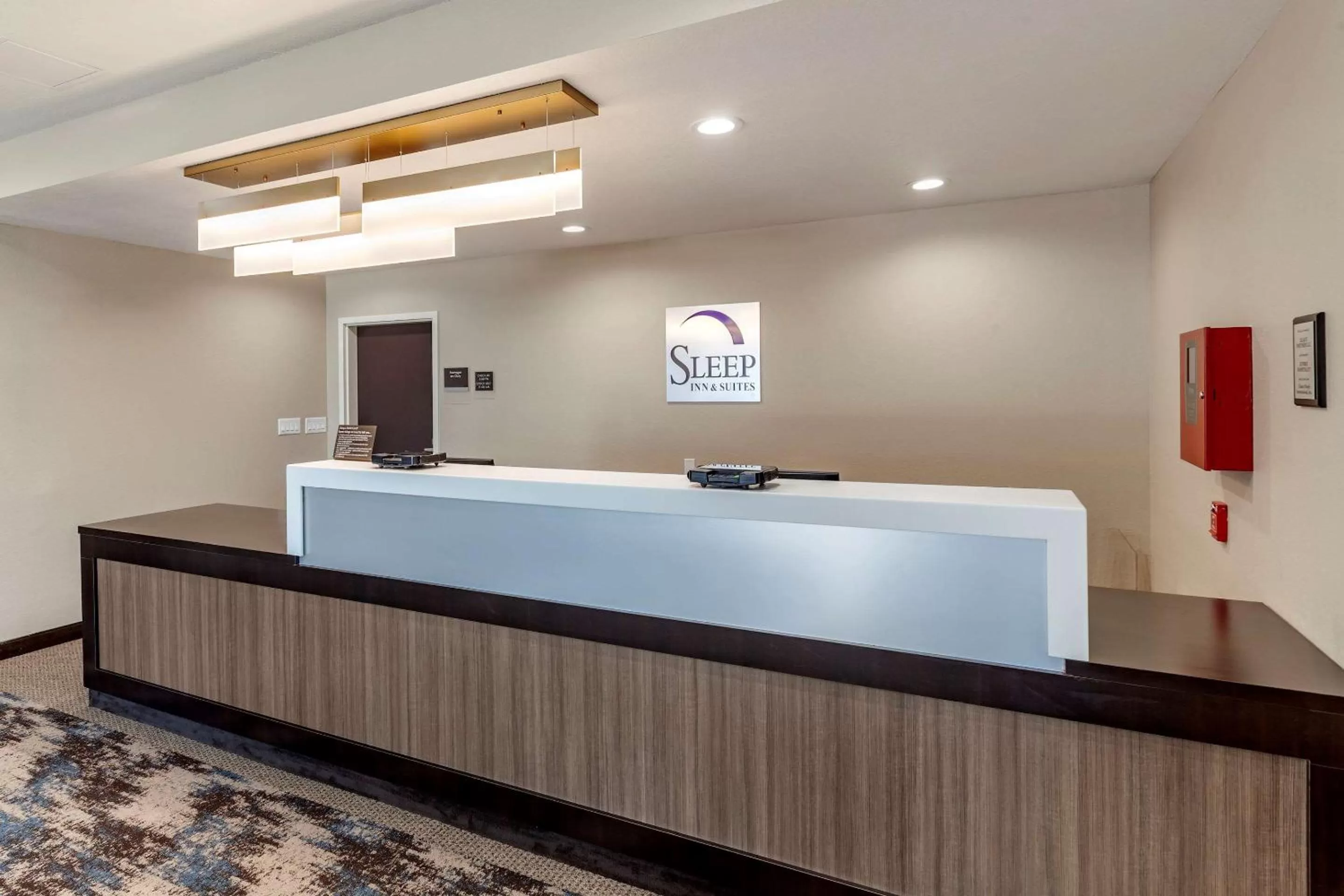Lobby or reception in Sleep Inn & Suites Waller