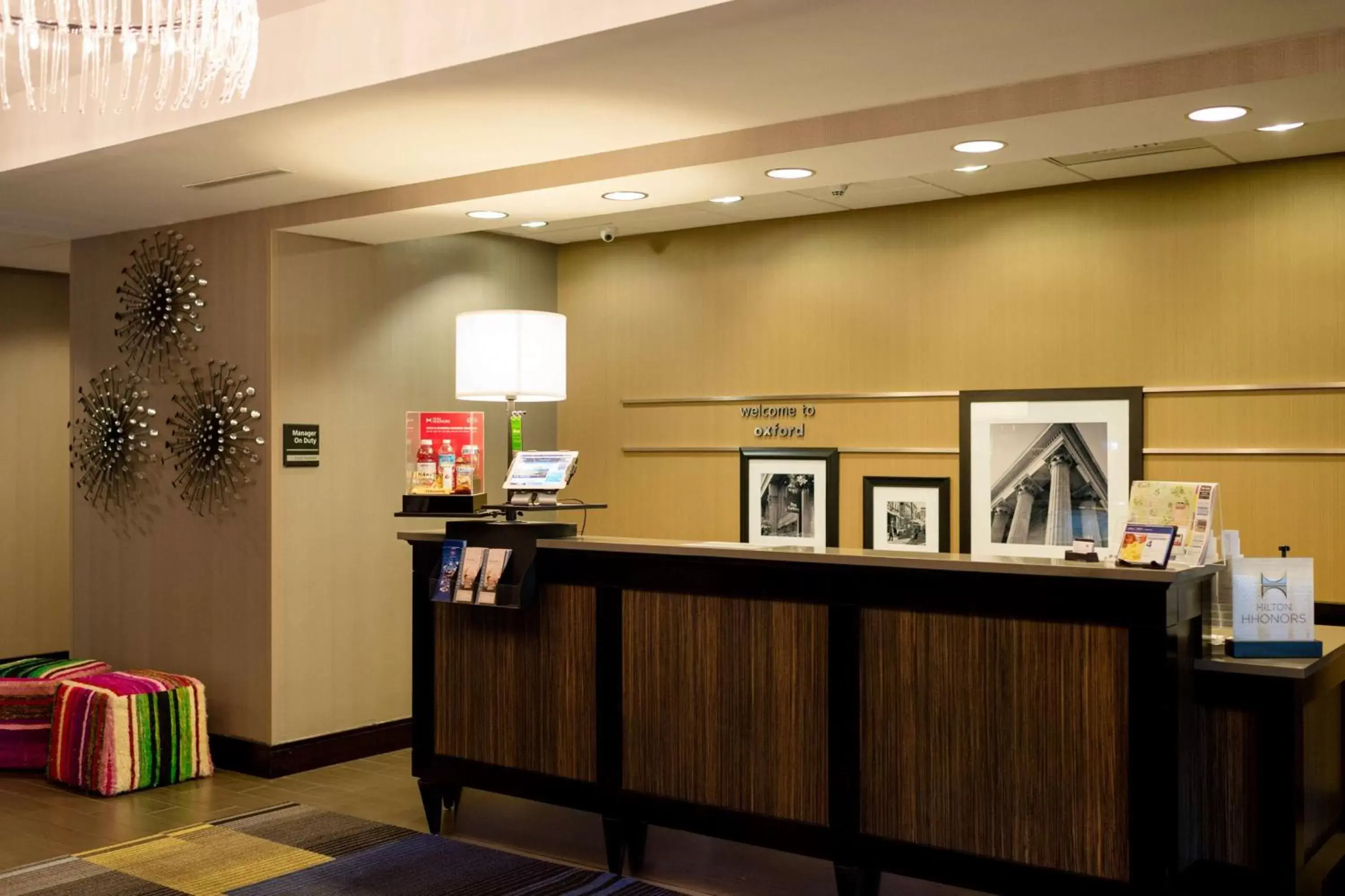 Lobby or reception, Lobby/Reception in Hampton Inn Oxford/Conference Center