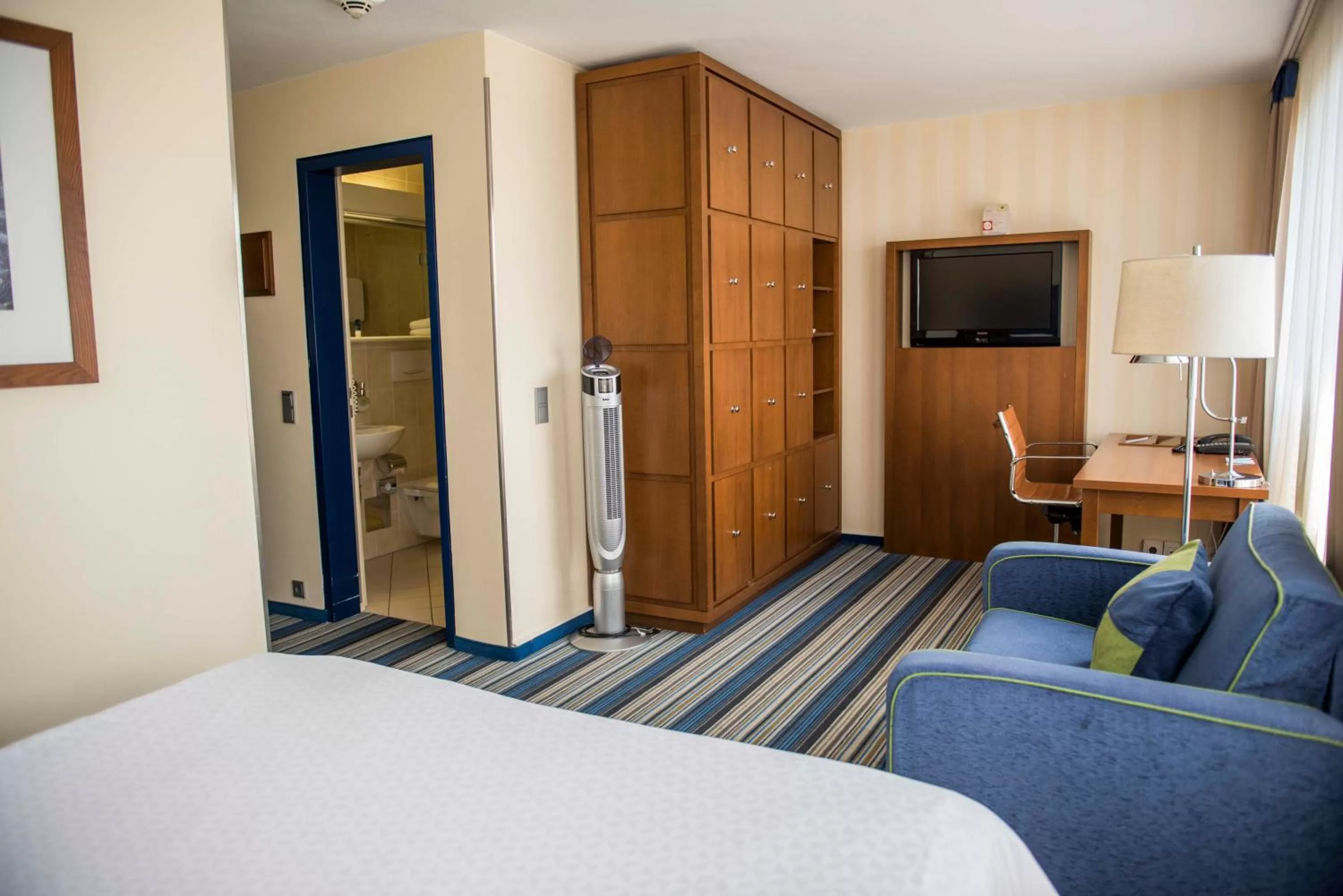 Bed in Arthotel Ana im Olympiapark