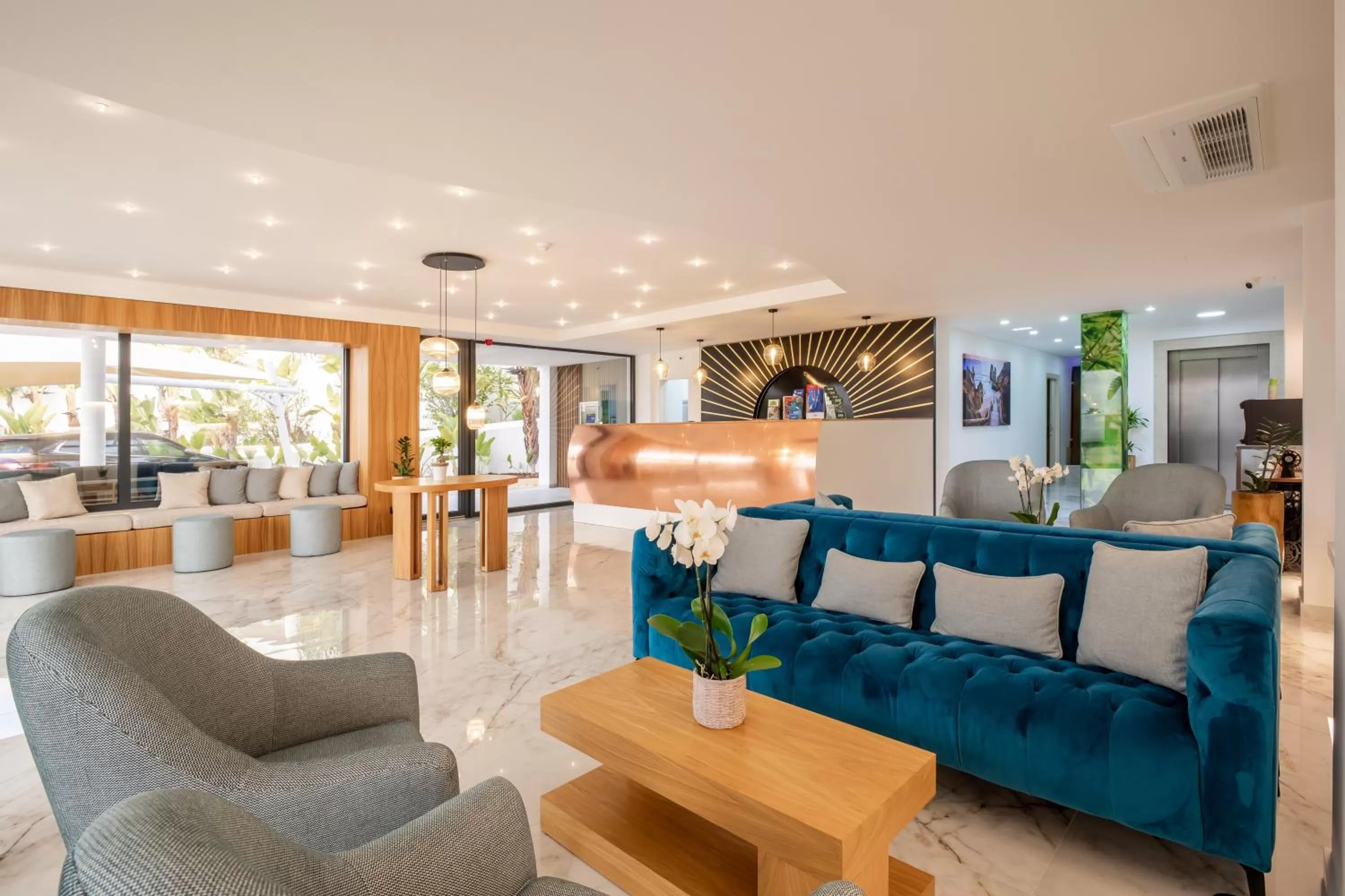 Living room in Lagos Atlantic Hotel