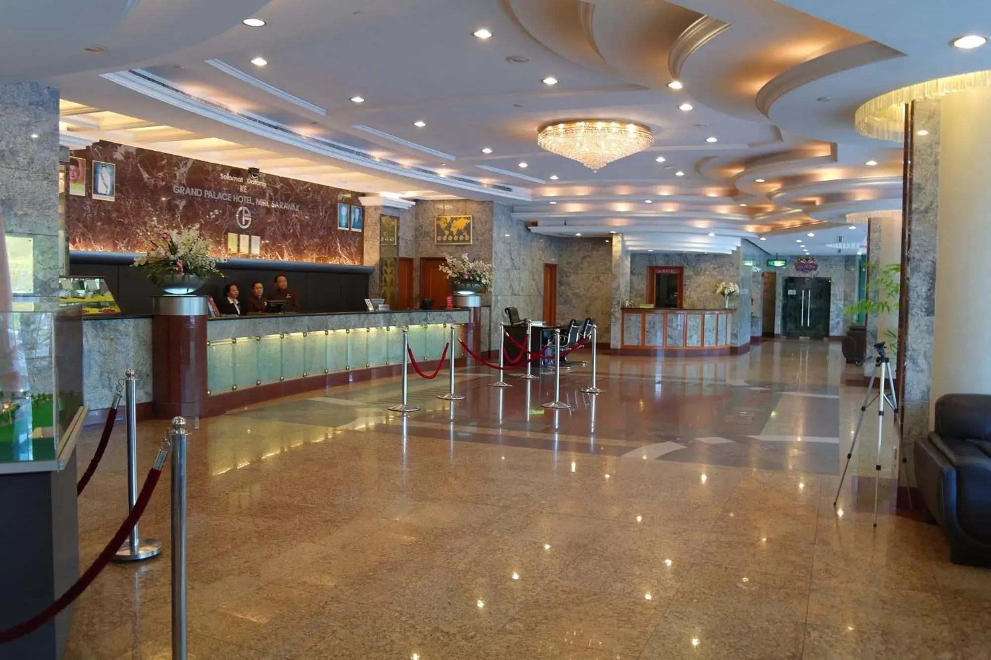 Lobby or reception in Grand Palace Hotel