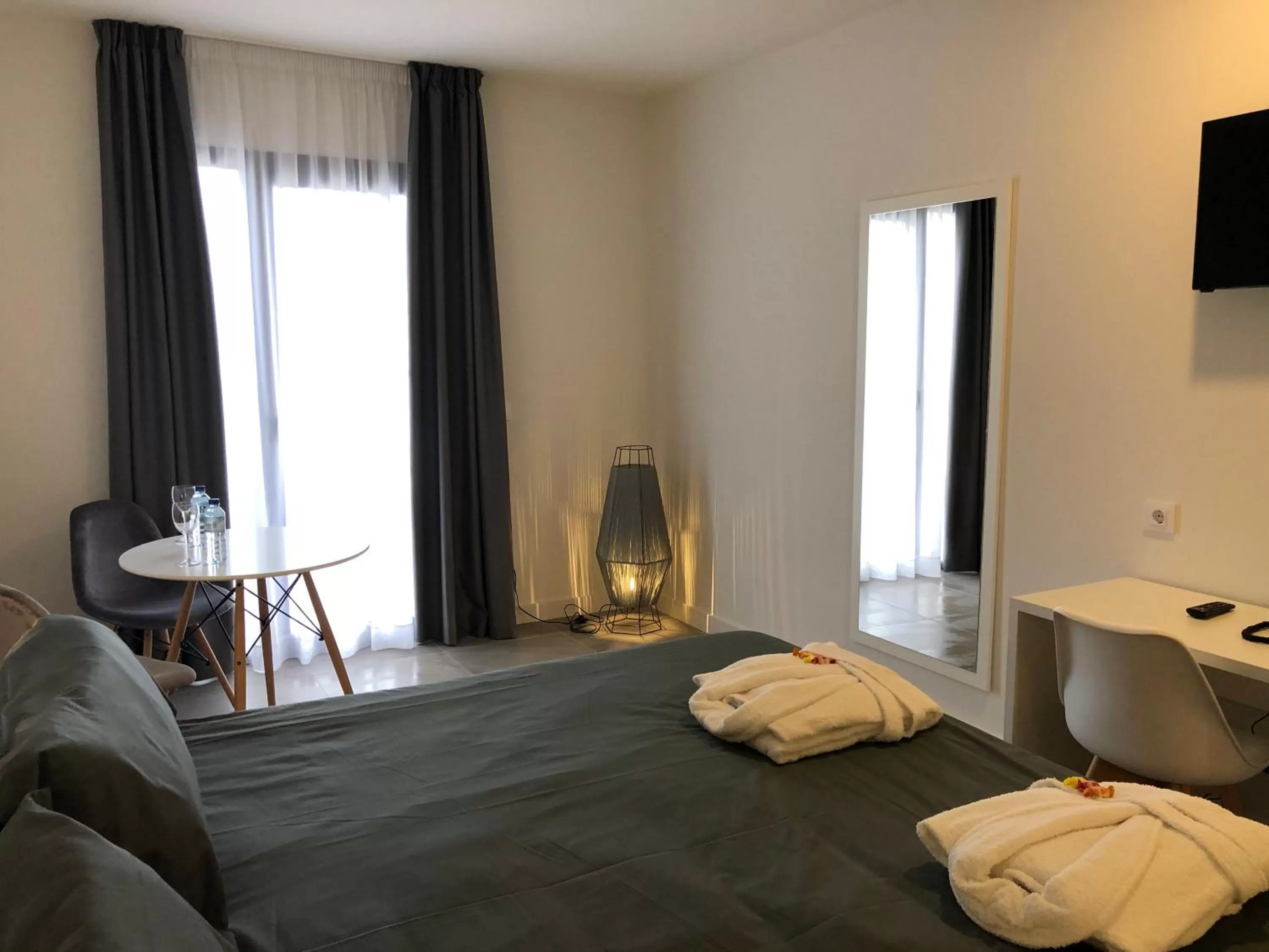 Bed in Hotel Gran Sol De Extremadura