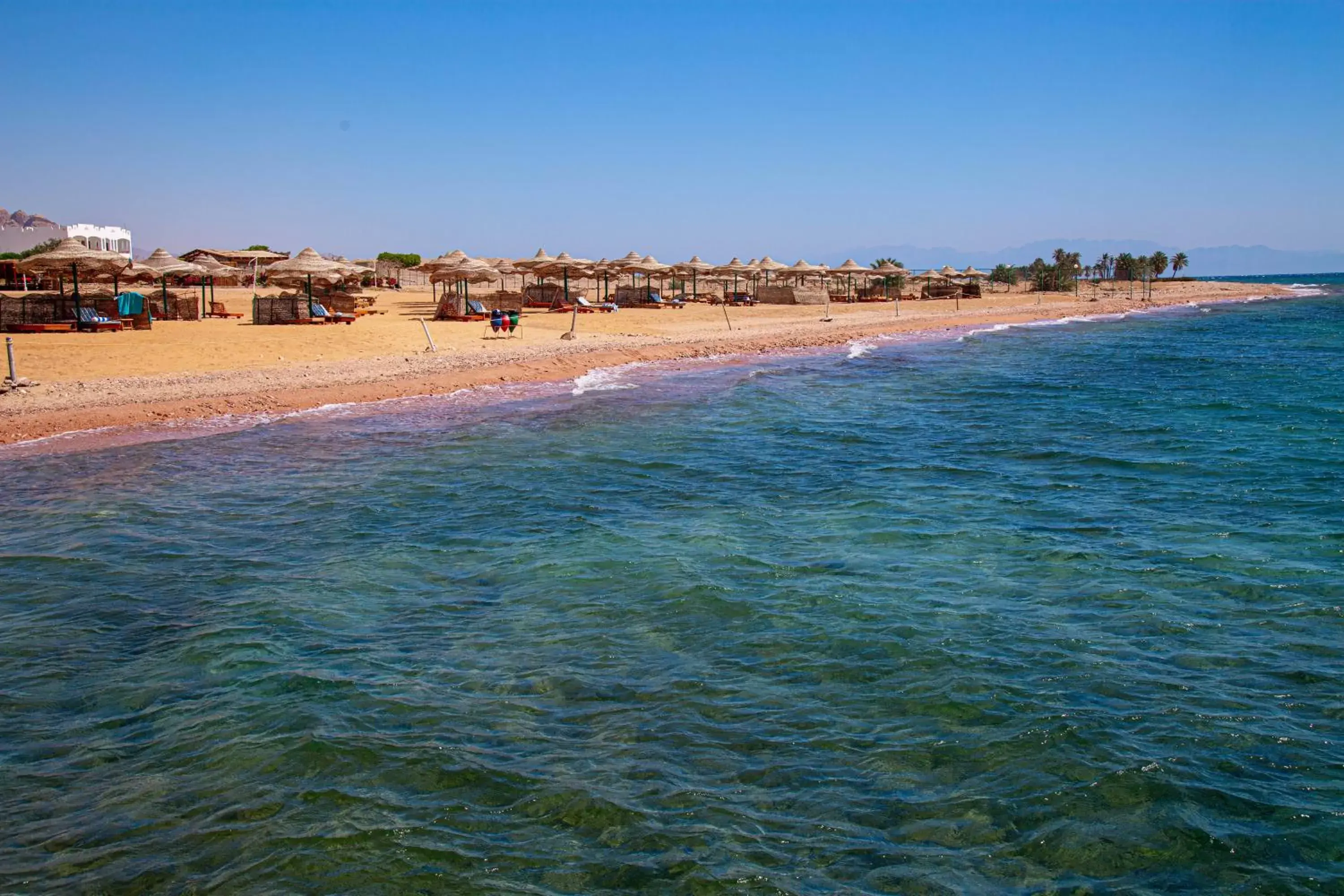 Beach in Happy Life Village Dahab