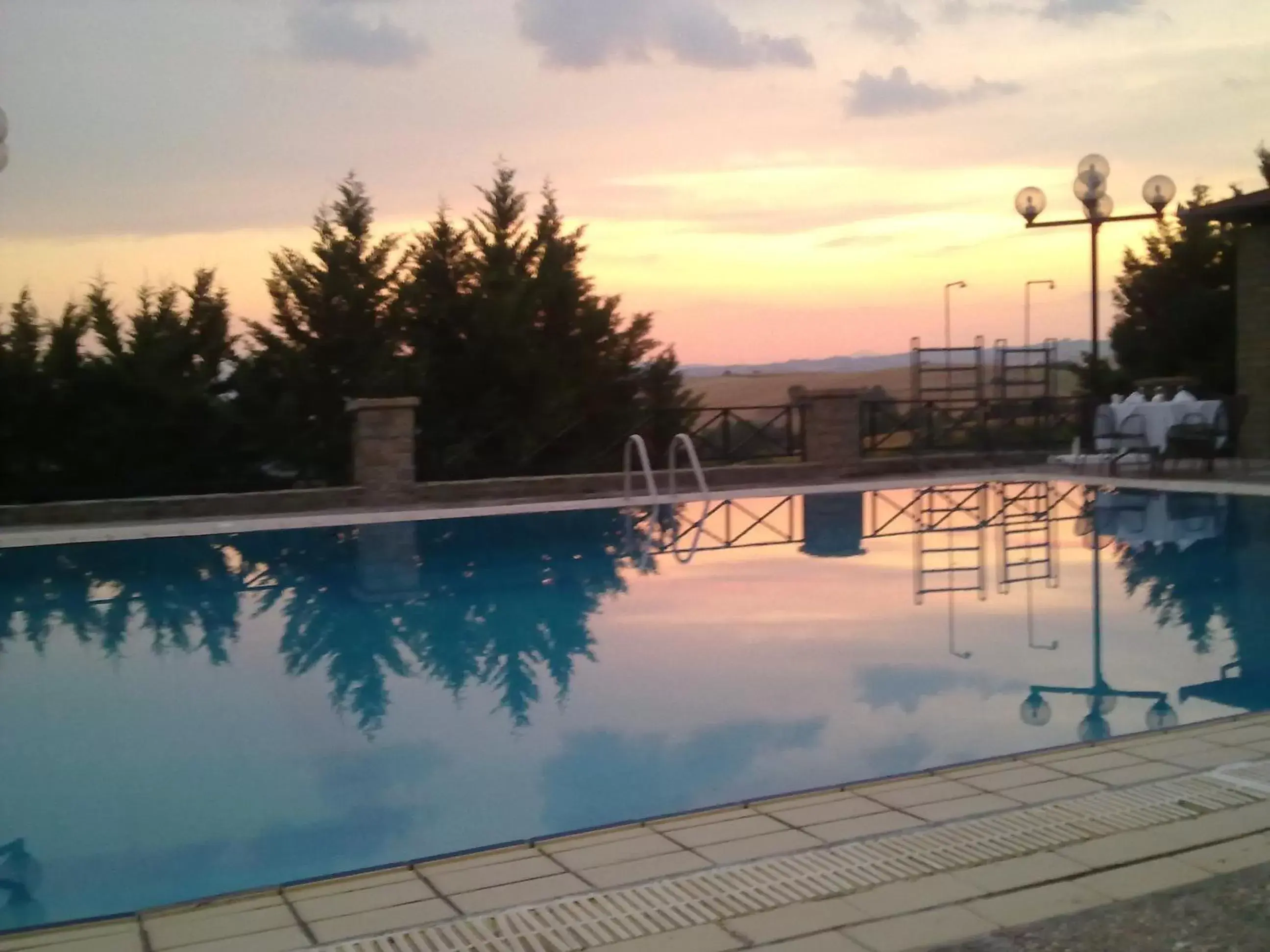 View (from property/room), Sunrise/Sunset in Hotel Αchillion Grevena