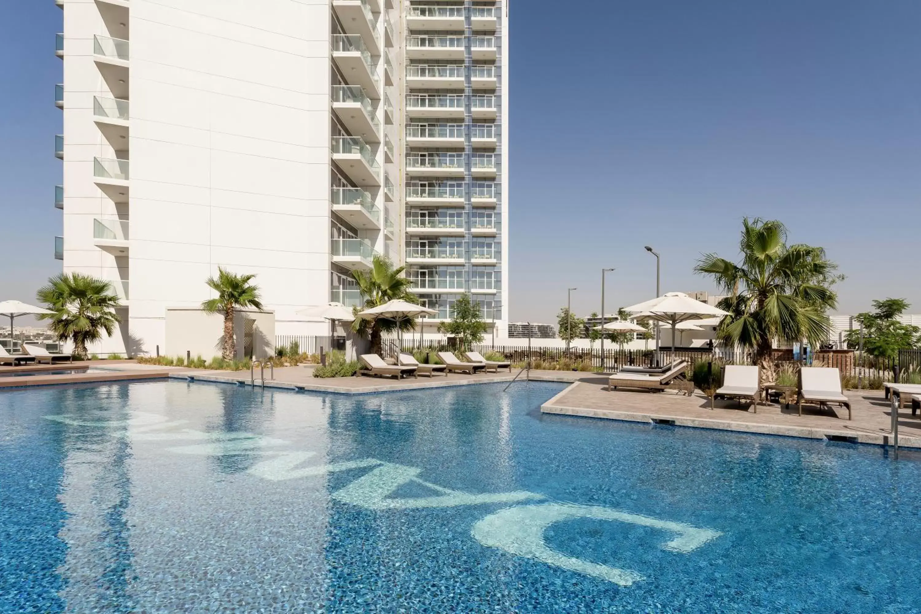 Swimming Pool in Radisson Dubai Damac Hills