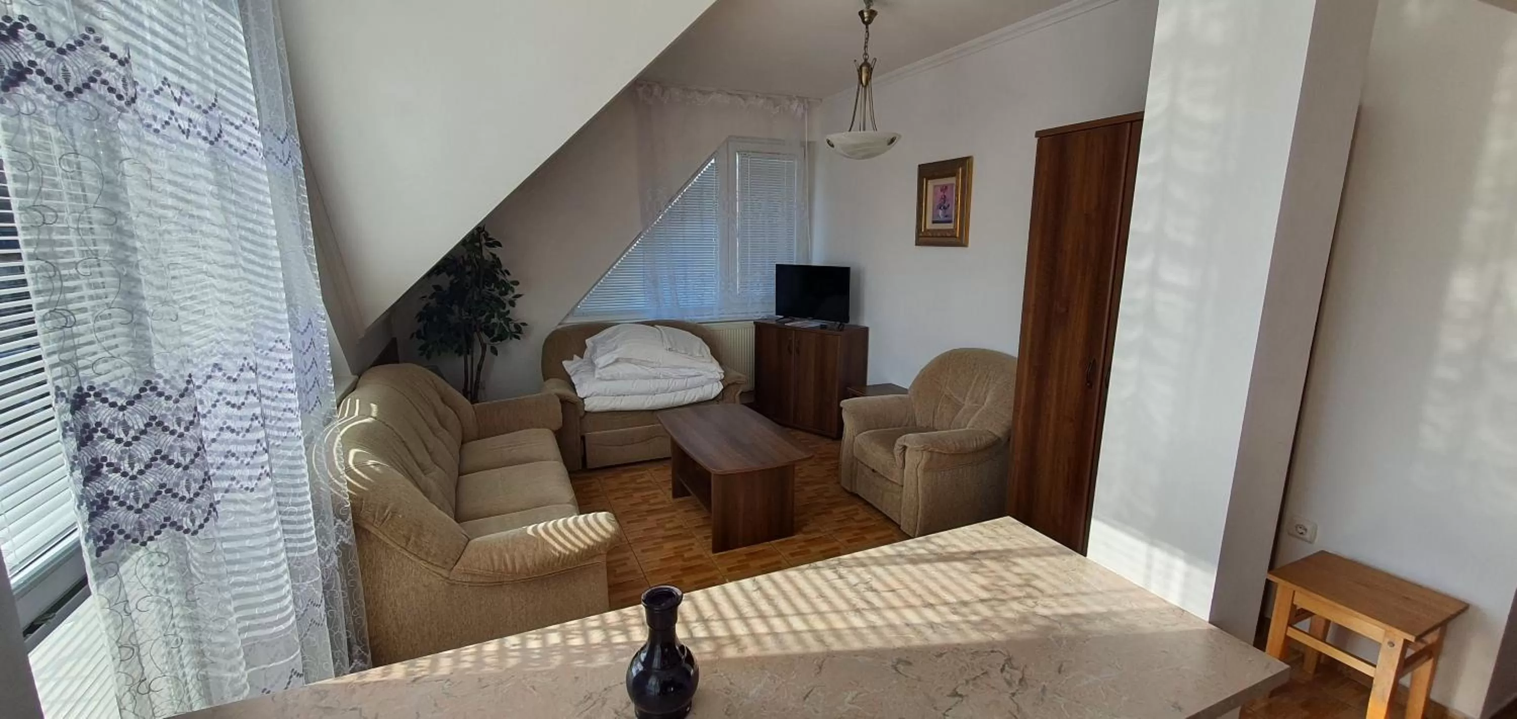 Seating Area in Aqua Oazis Apartman