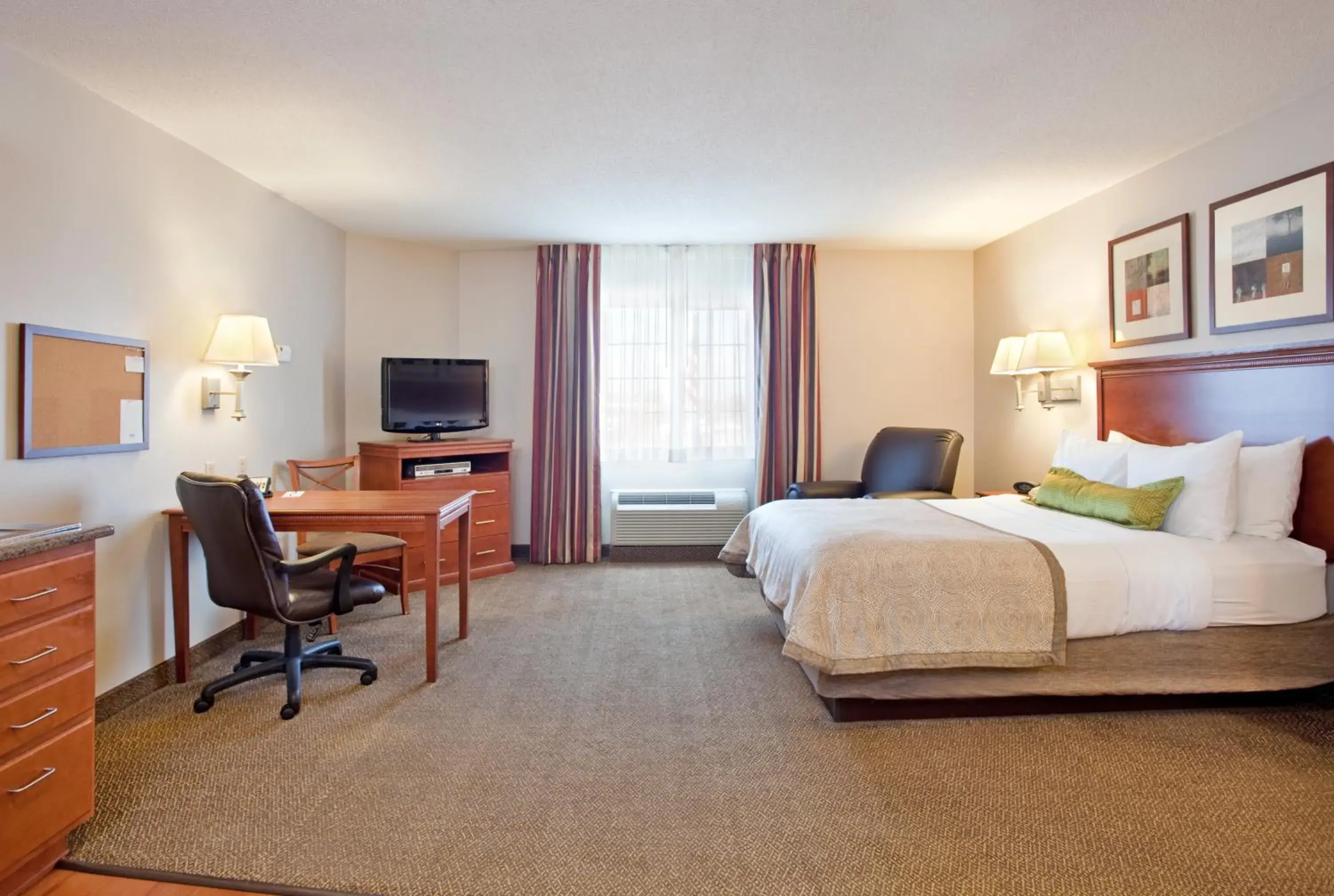 Photo of the whole room in Candlewood Suites Rockford, an IHG Hotel