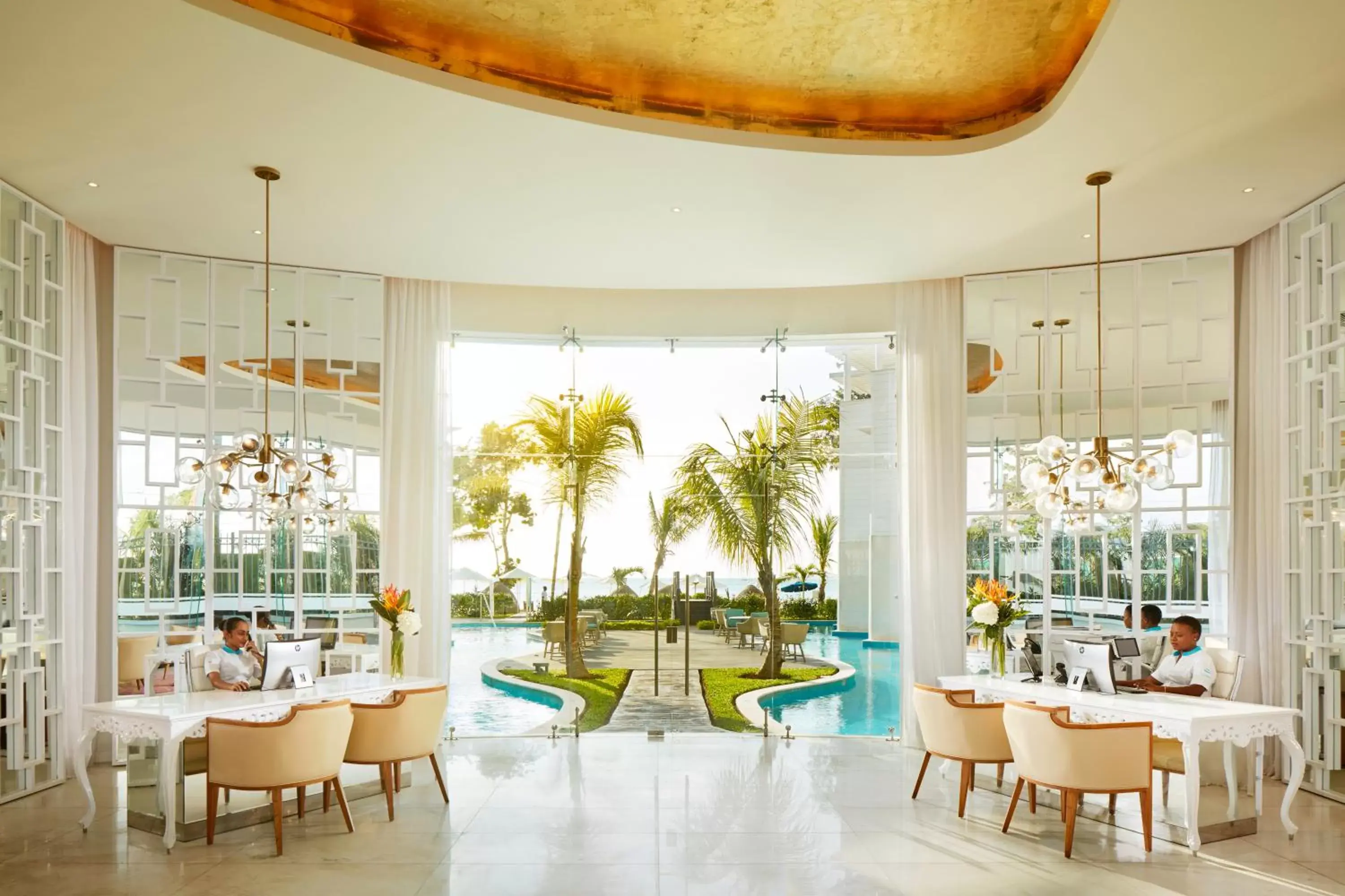 Lobby or reception, Restaurant/Places to Eat in Azul Beach Resort Negril, Gourmet All Inclusive by Karisma Lobby or reception, Restaurant/Places to Eat in Azul Beach Resort Negril, Gourmet All Inclusive by Karisma