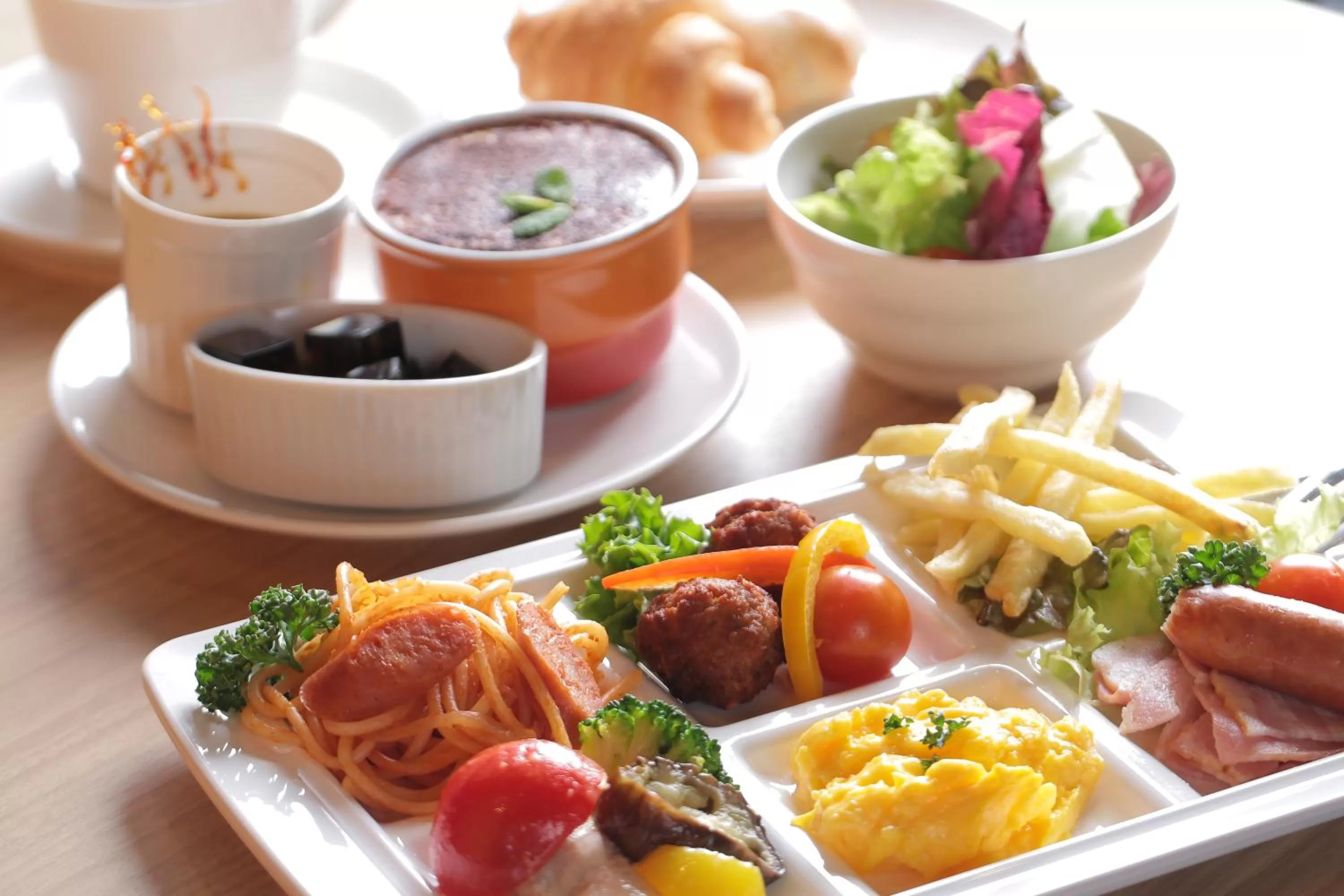 Breakfast in Green Rich Hotel Matsue Station Across - Artificial hot spring Futamata Yunohana
