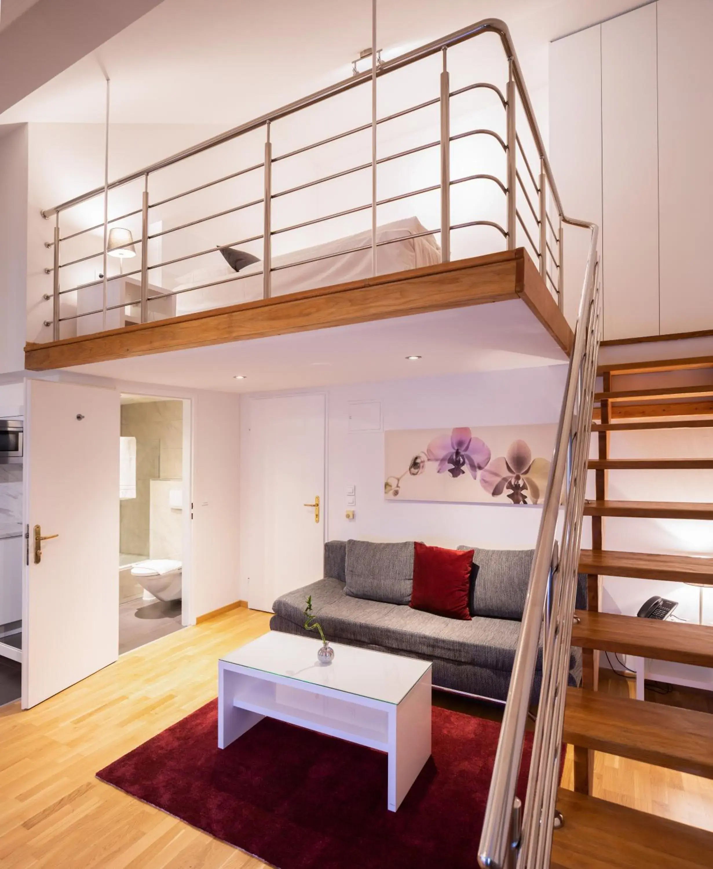 Living room, Seating Area in The Levante Rathaus Apartments