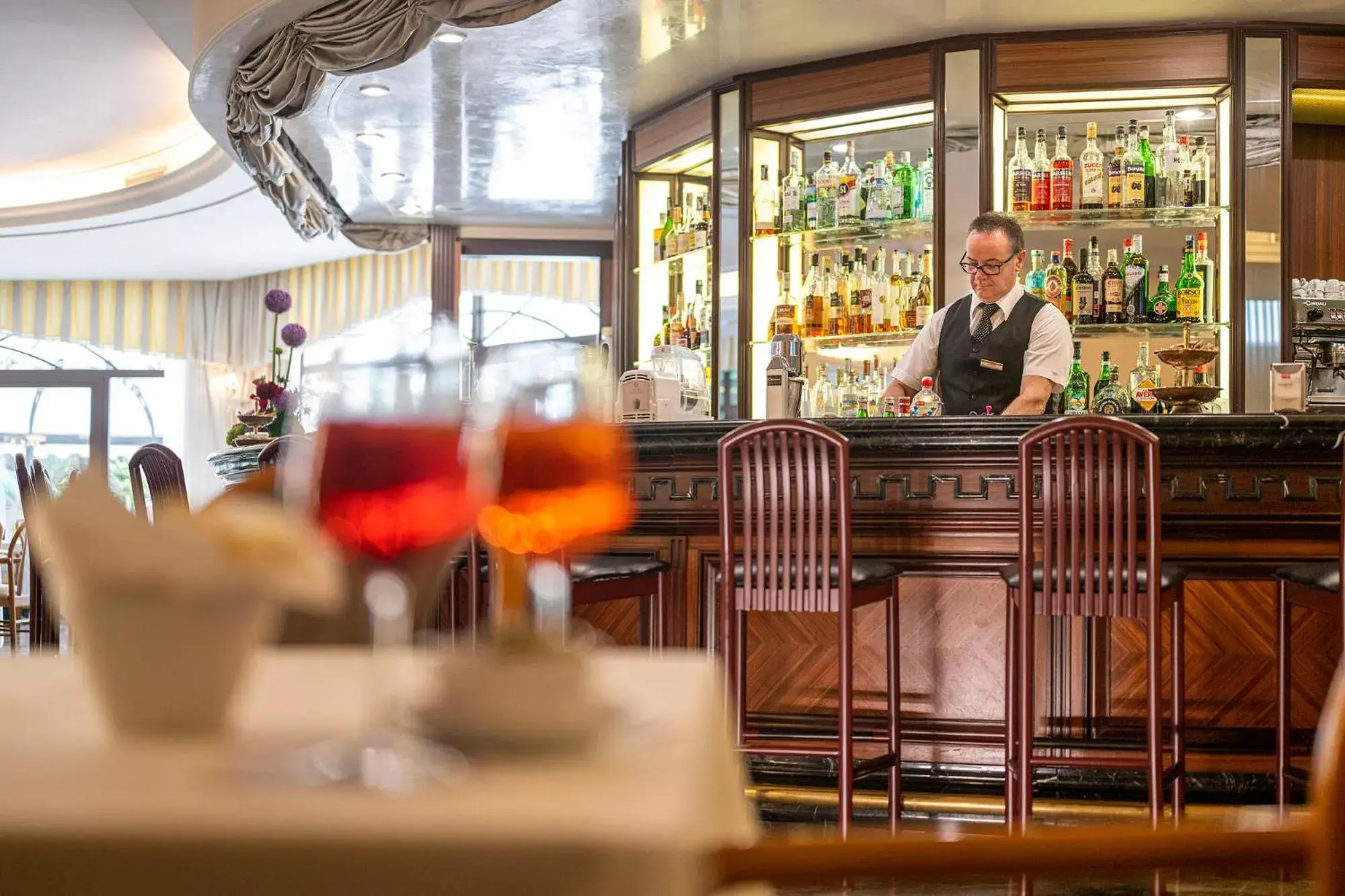 Lounge or bar, Lounge/Bar in Apollo Terme Hotel