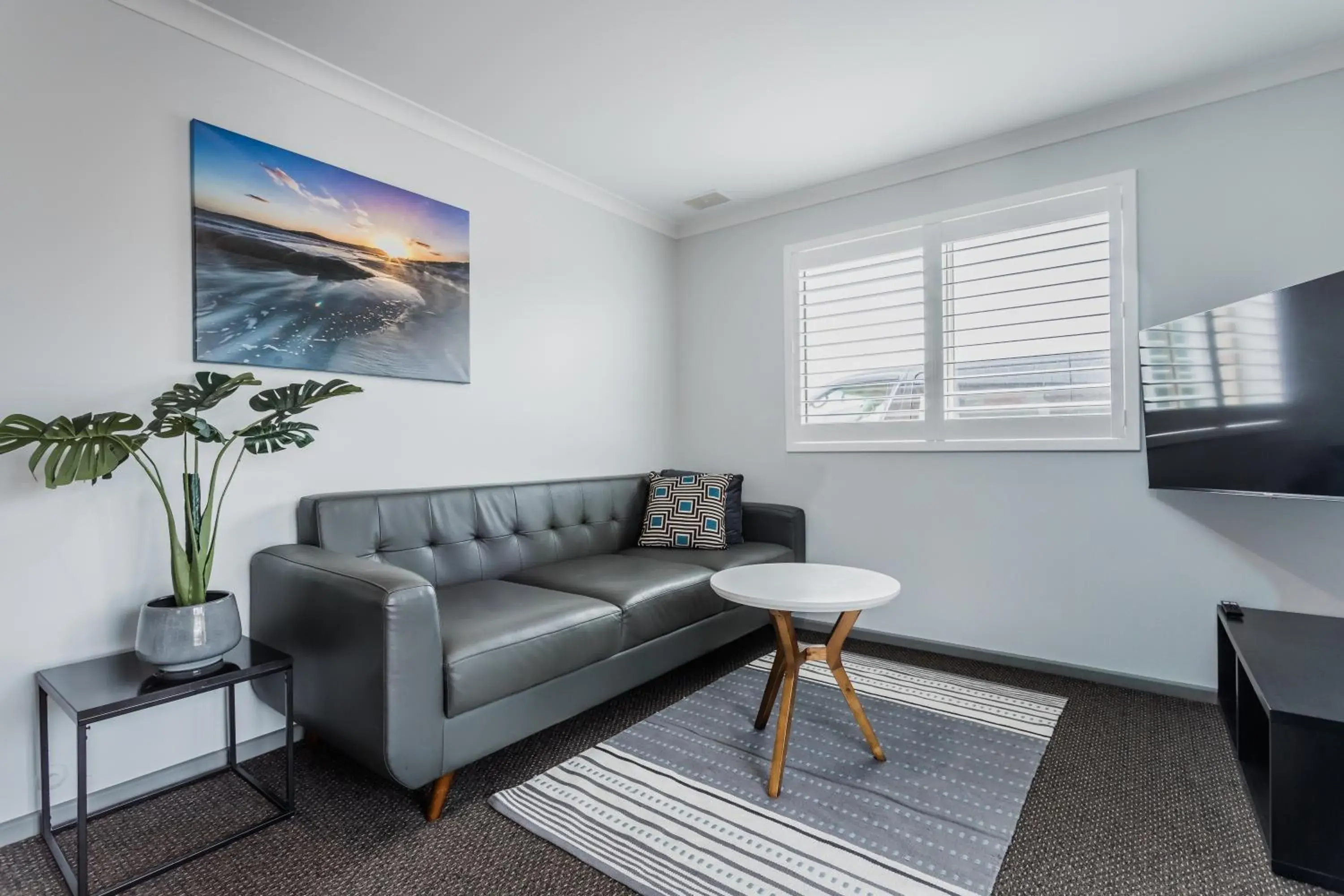 Seating Area in Quality Apartments Banksia Albany