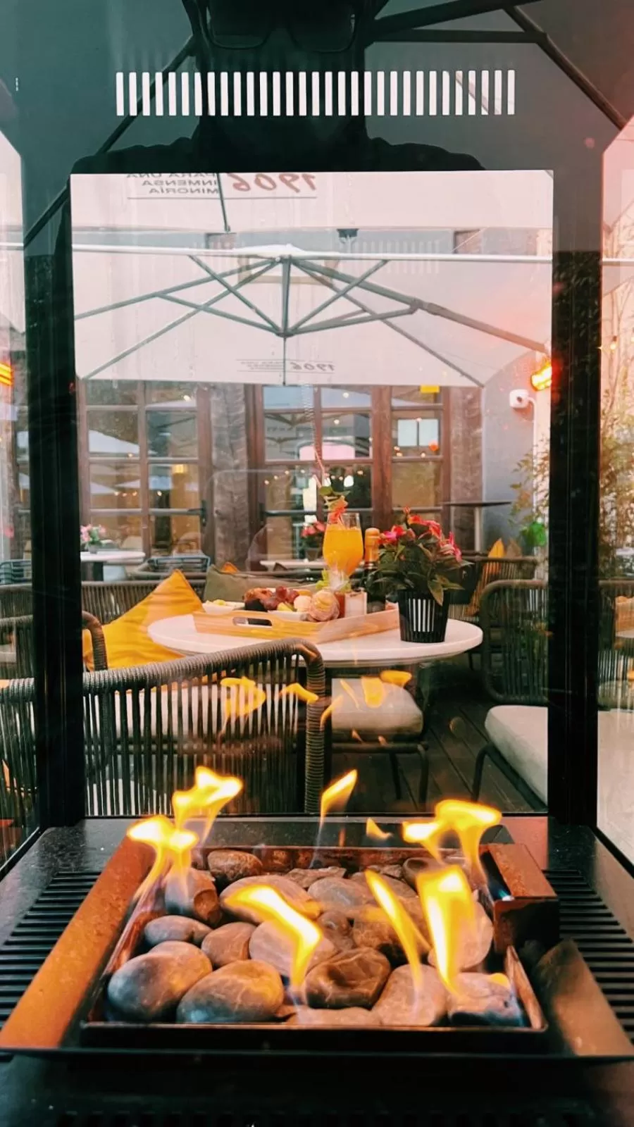 Patio in Hotel El Coloquio