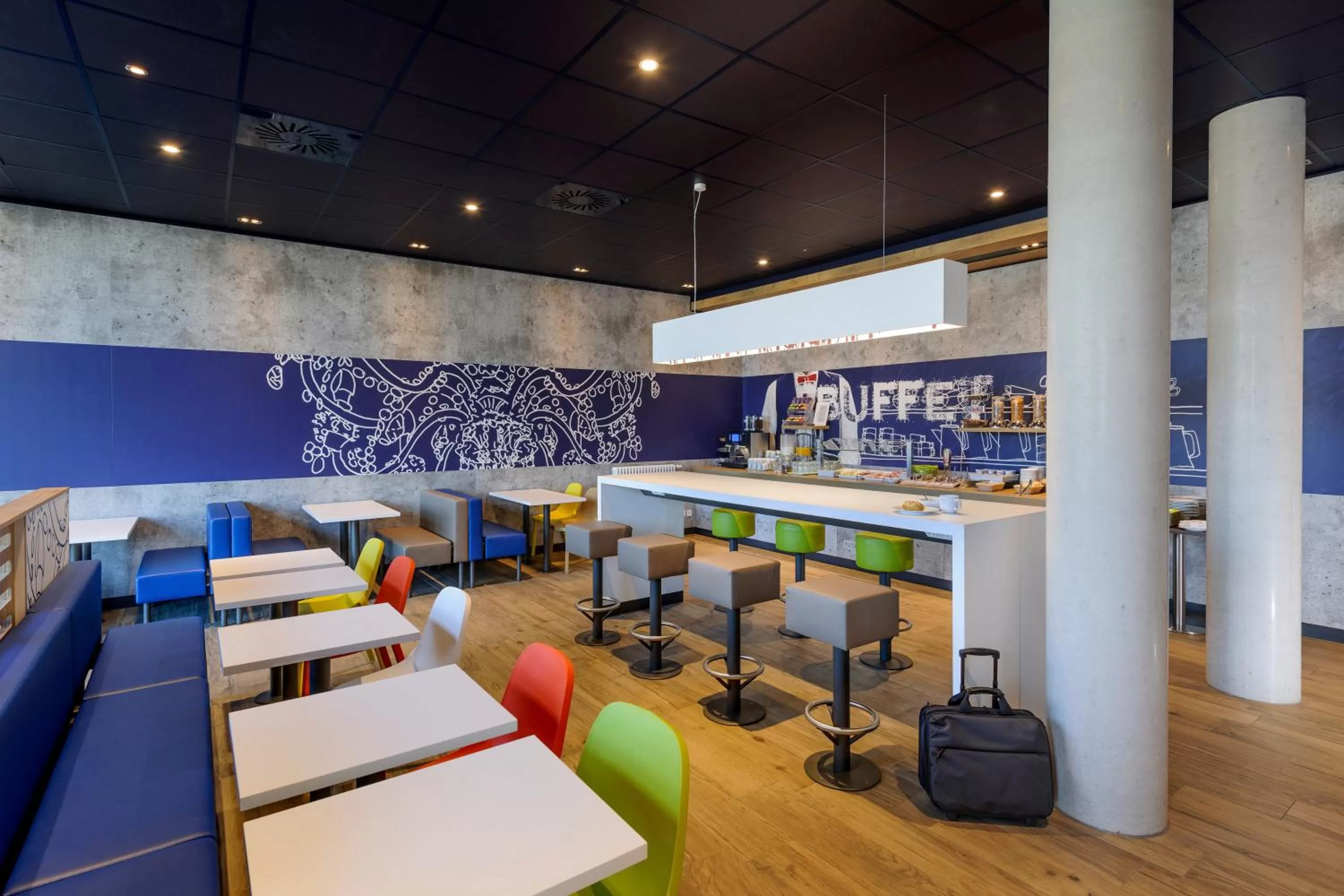 Continental breakfast in ibis budget Konstanz