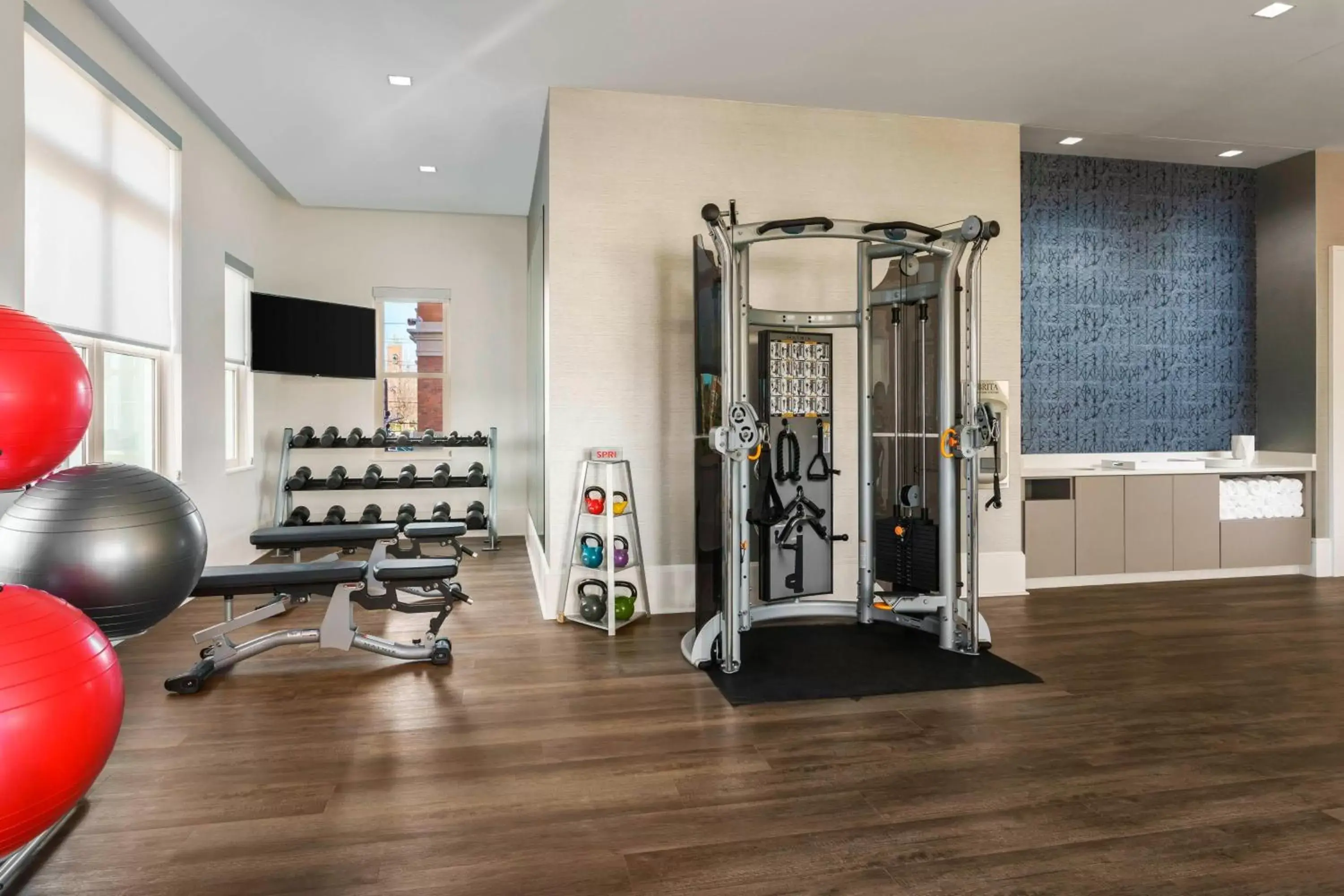 Fitness centre/facilities, Fitness Center/Facilities in AC Hotel by Marriott Spartanburg