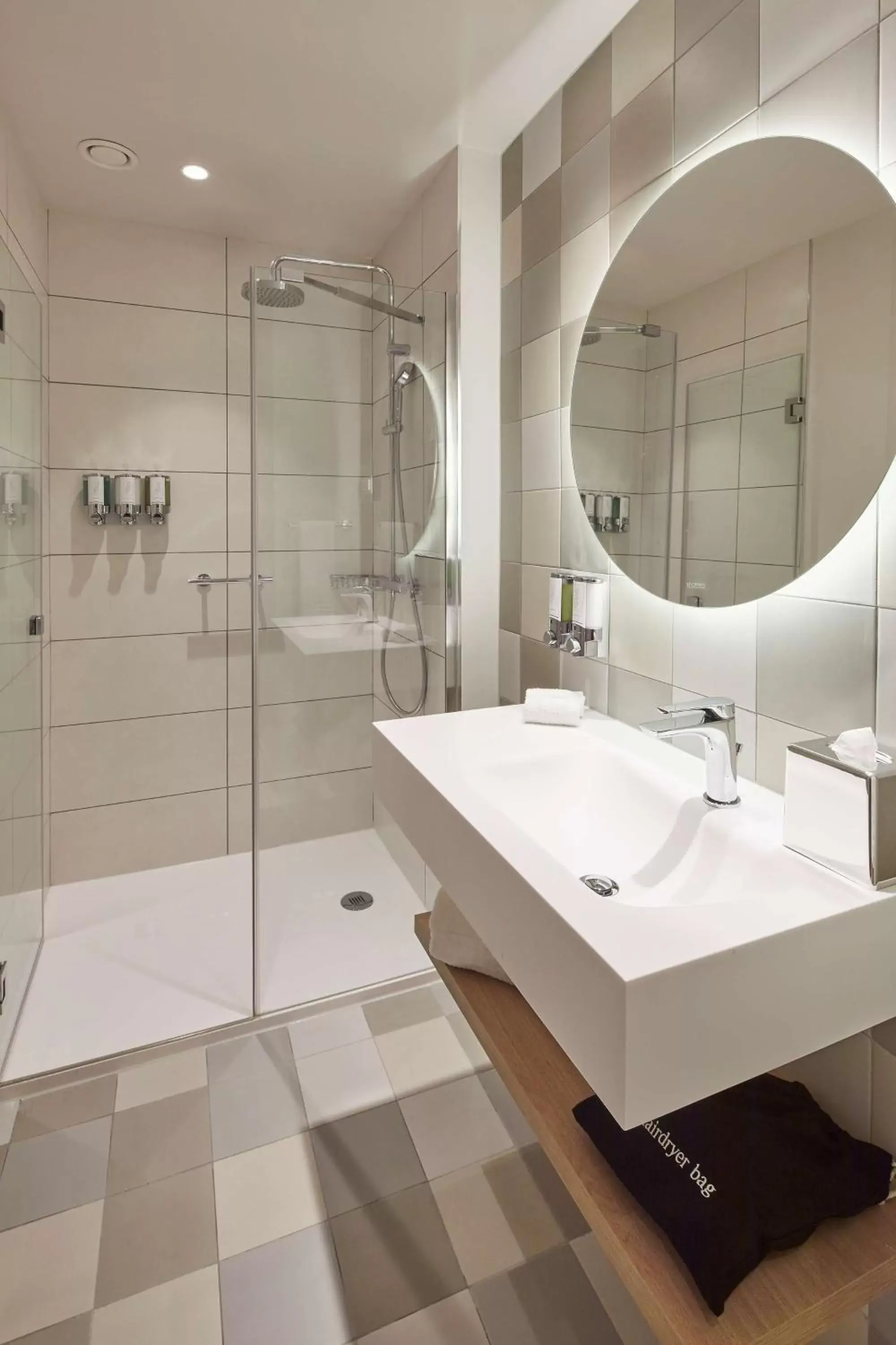 Bathroom in Hampton By Hilton Barcelona Fira Gran Via