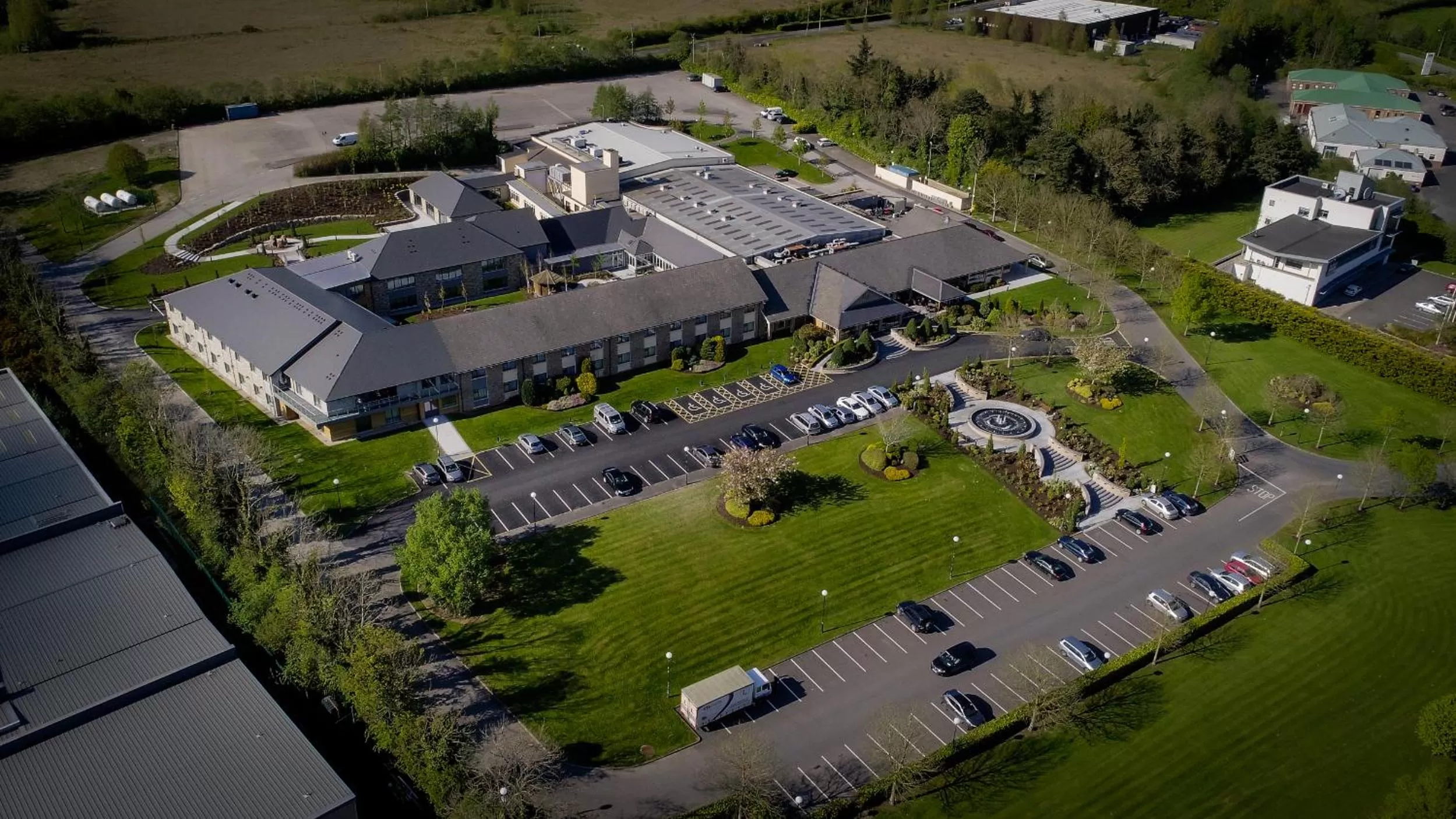 Bird's eye view in Hotel Kilmore