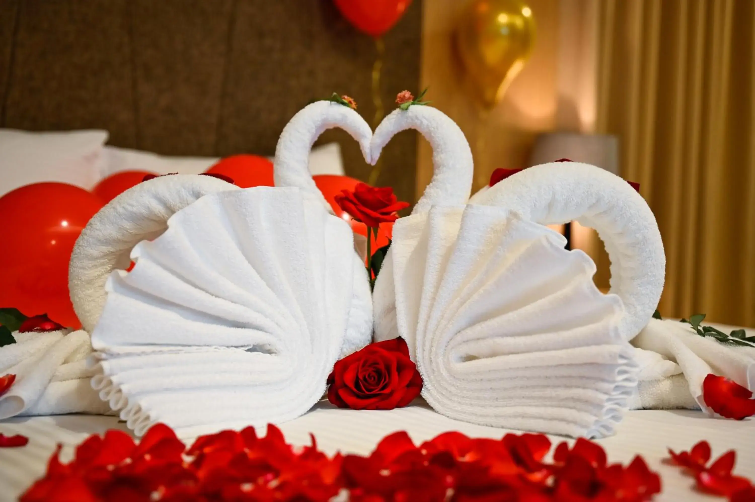 Decorative detail, Bed in Muong Thanh Grand Saigon Centre Hotel Decorative detail, Bed in Muong Thanh Grand Saigon Centre Hotel