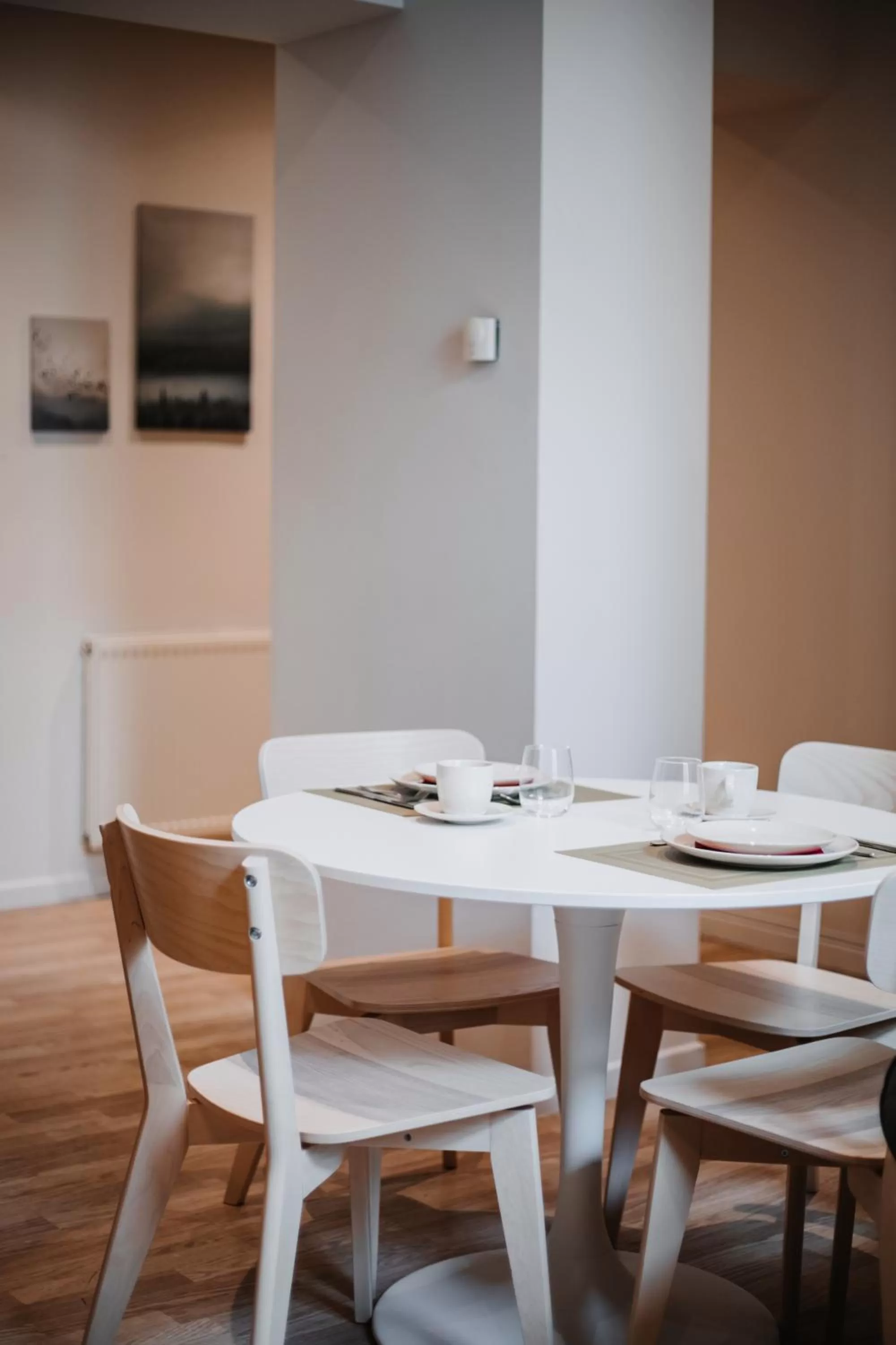Dining area in Central and Cozy in Brussels