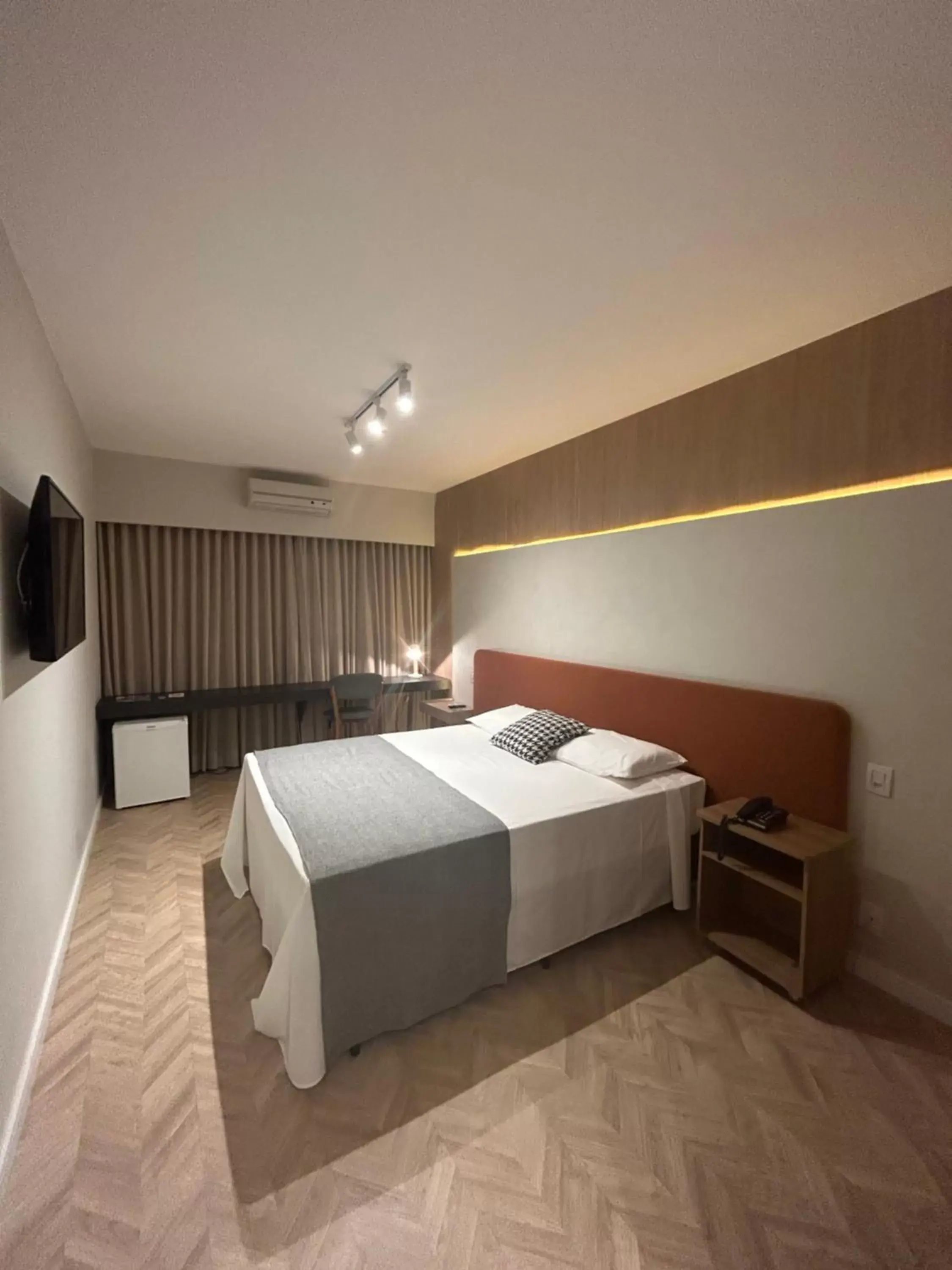 Bed in Hotel Parati Minas