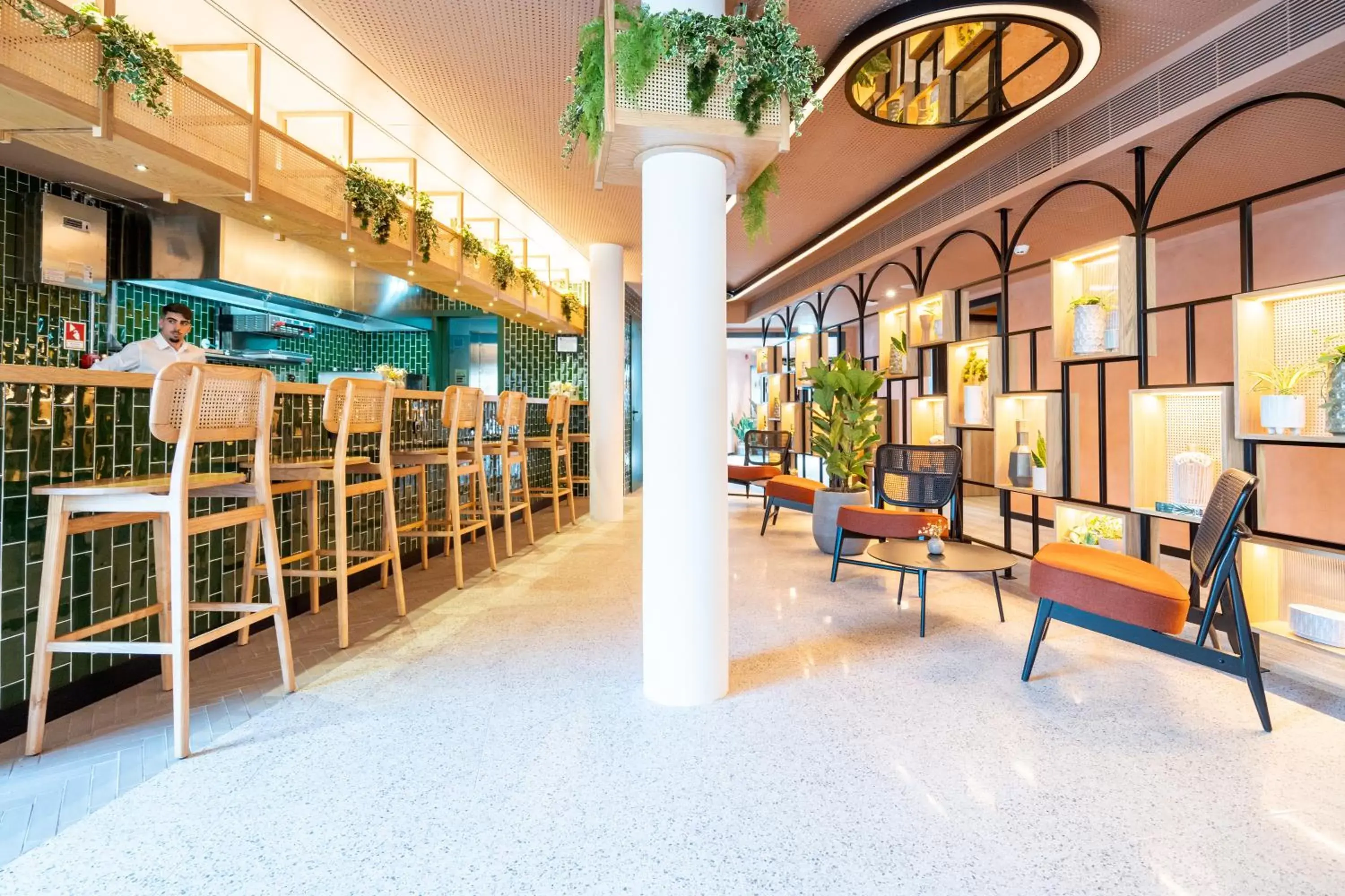 Lounge or bar in The Editory Garden Porto Hotel Lounge or bar in The Editory Garden Porto Hotel