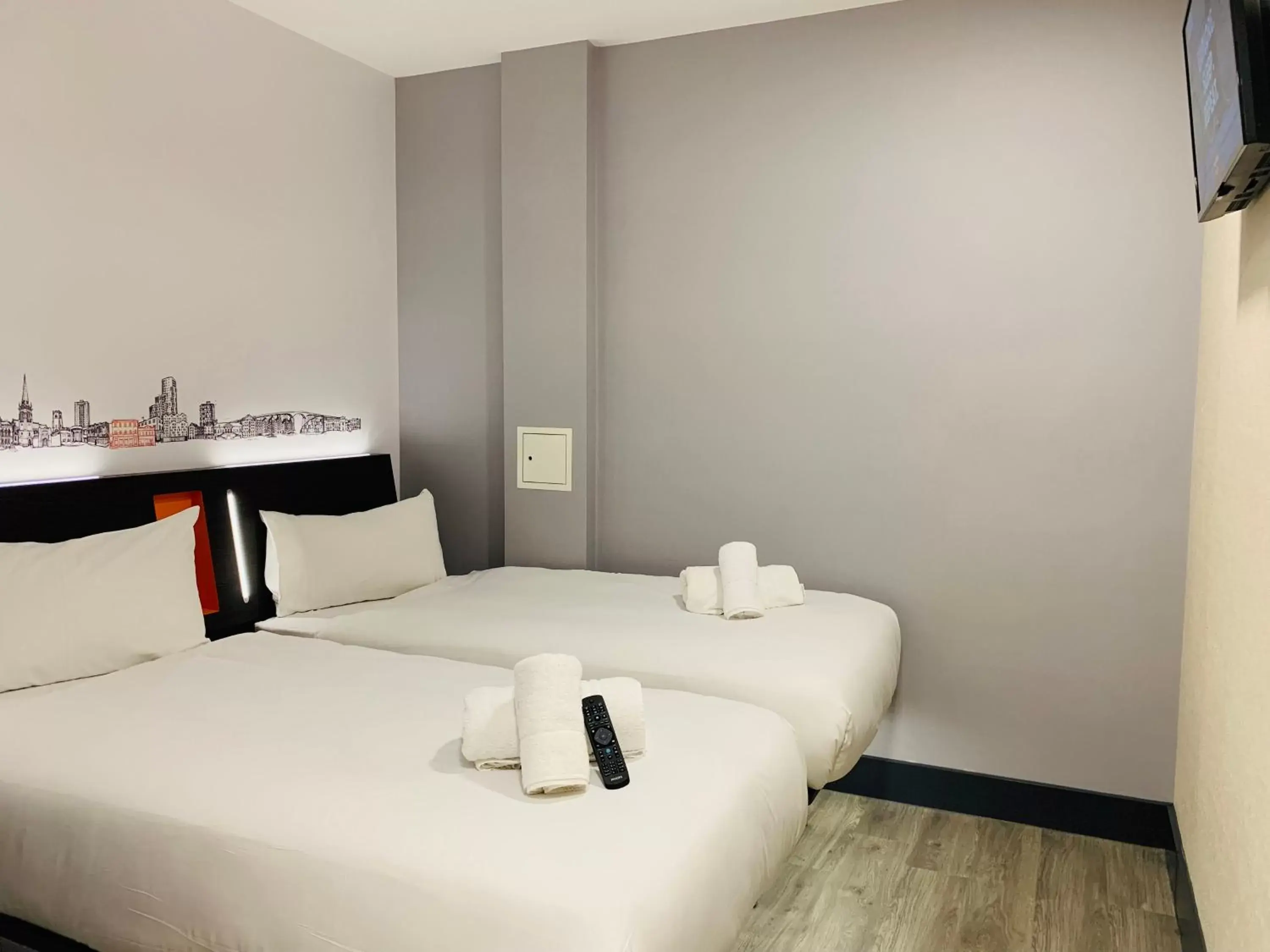 Bed in easyHotel London City Shoreditch