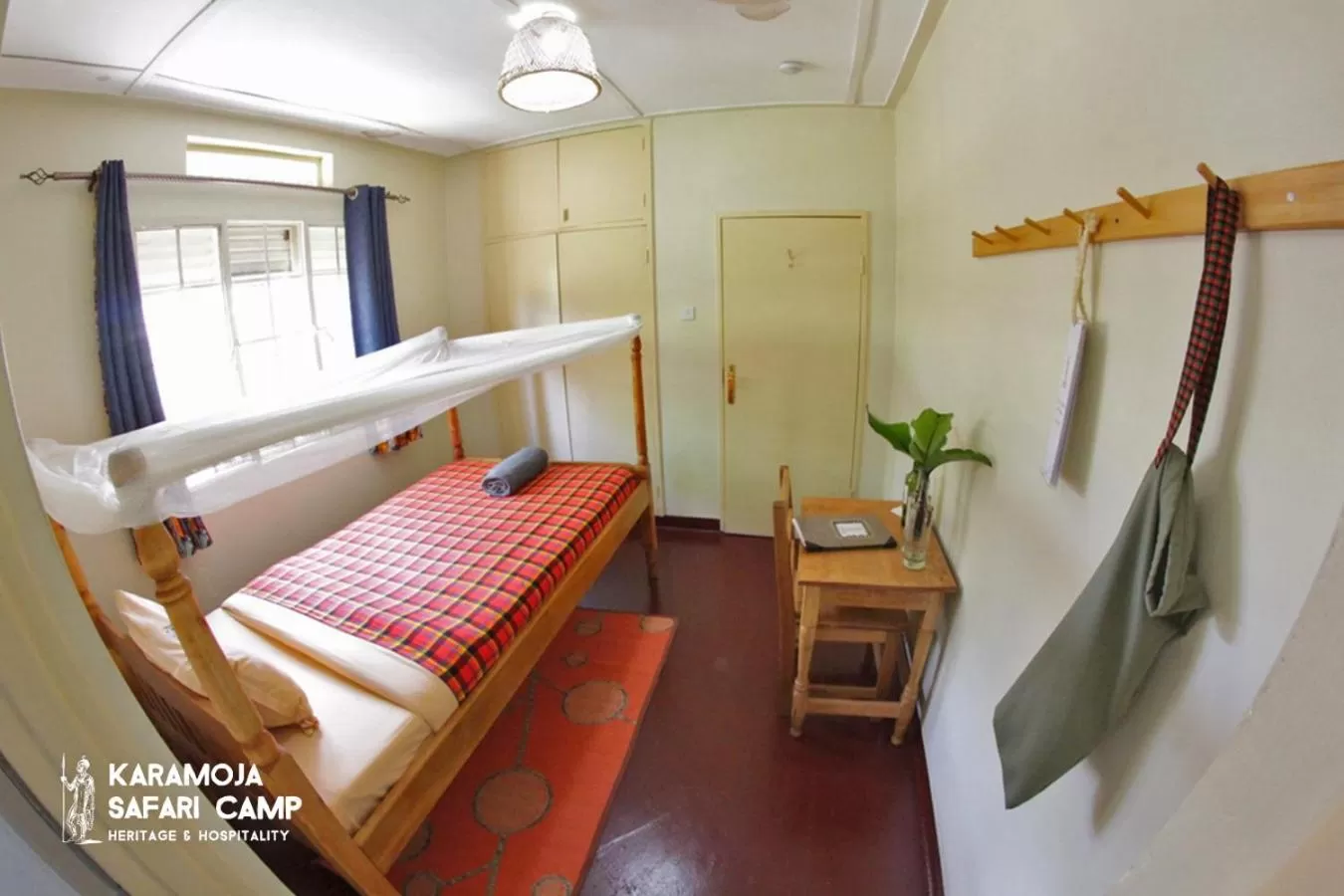 Bed in Kara-Tunga Safari Camp