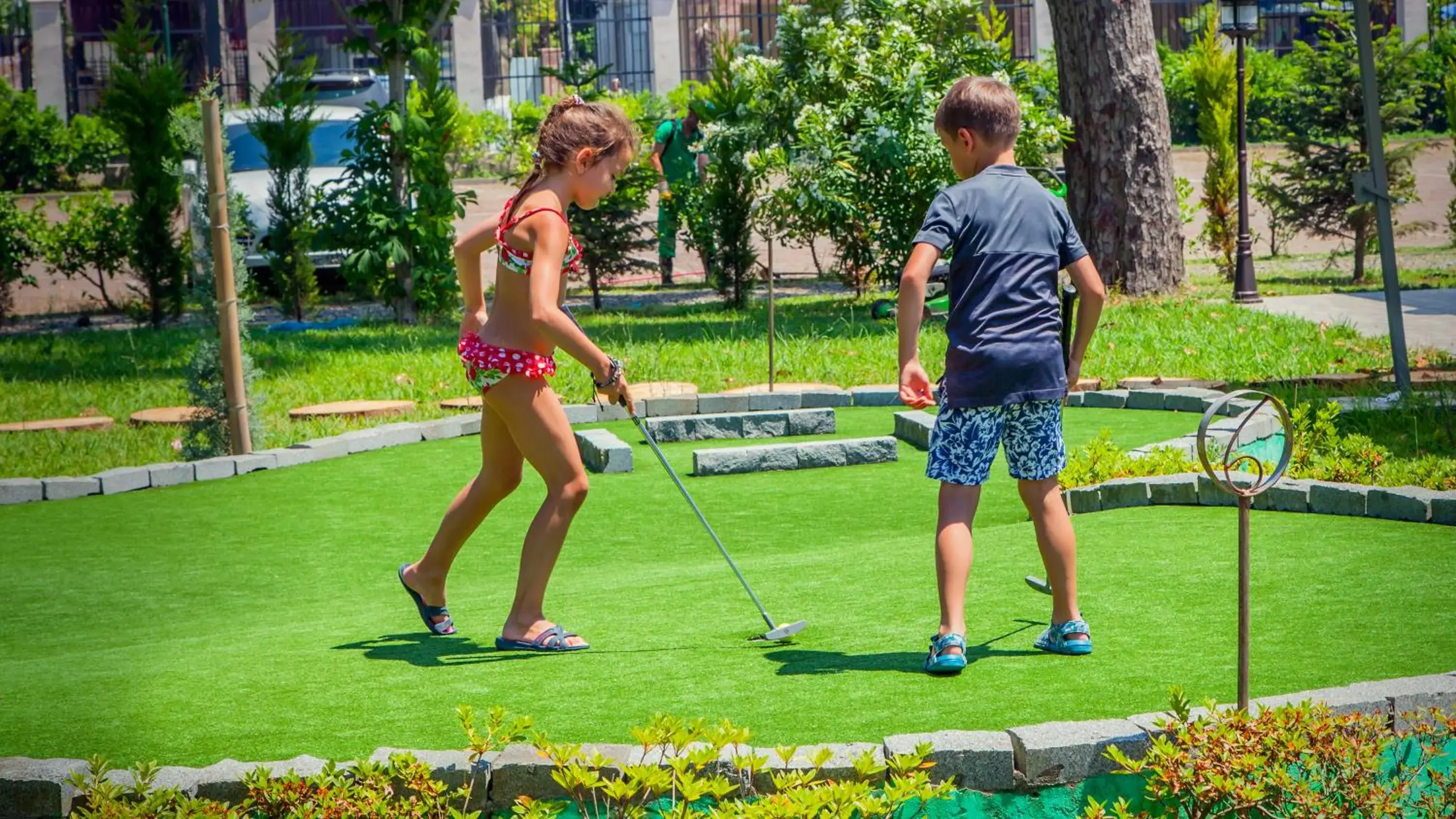 Minigolf in Kobuleti Georgia Palace Hotel & Spa