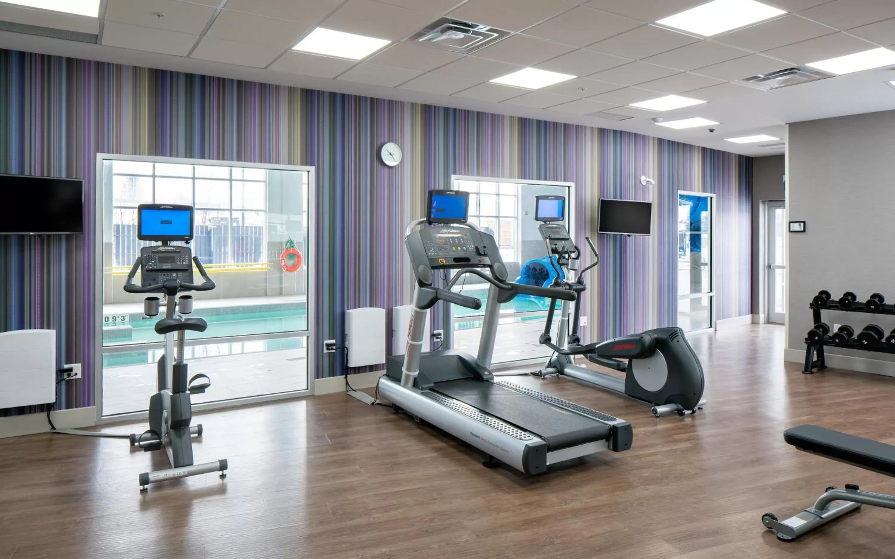 Fitness centre/facilities, Fitness Center/Facilities in Staybridge Suites - Red Deer North, an IHG Hotel