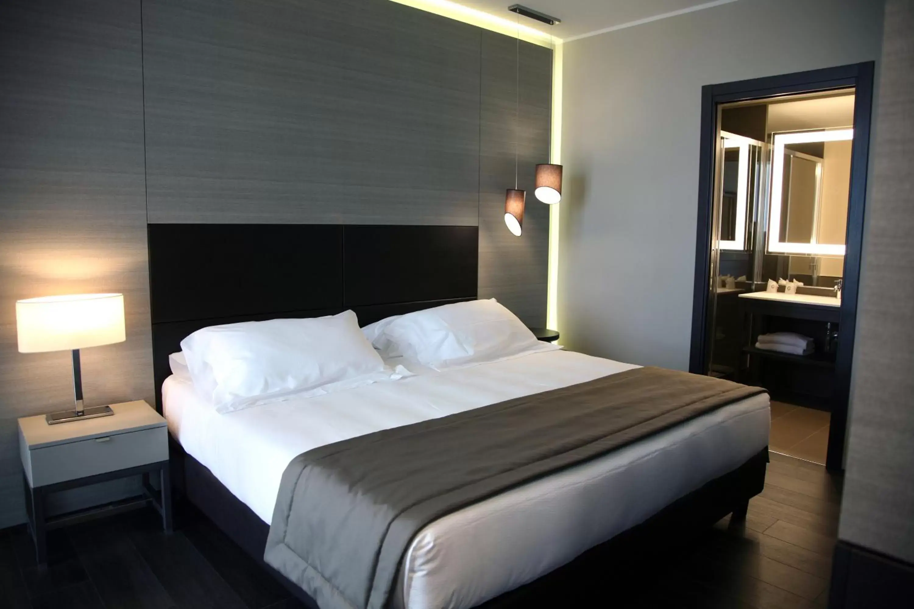 Bed in Ego Hotel